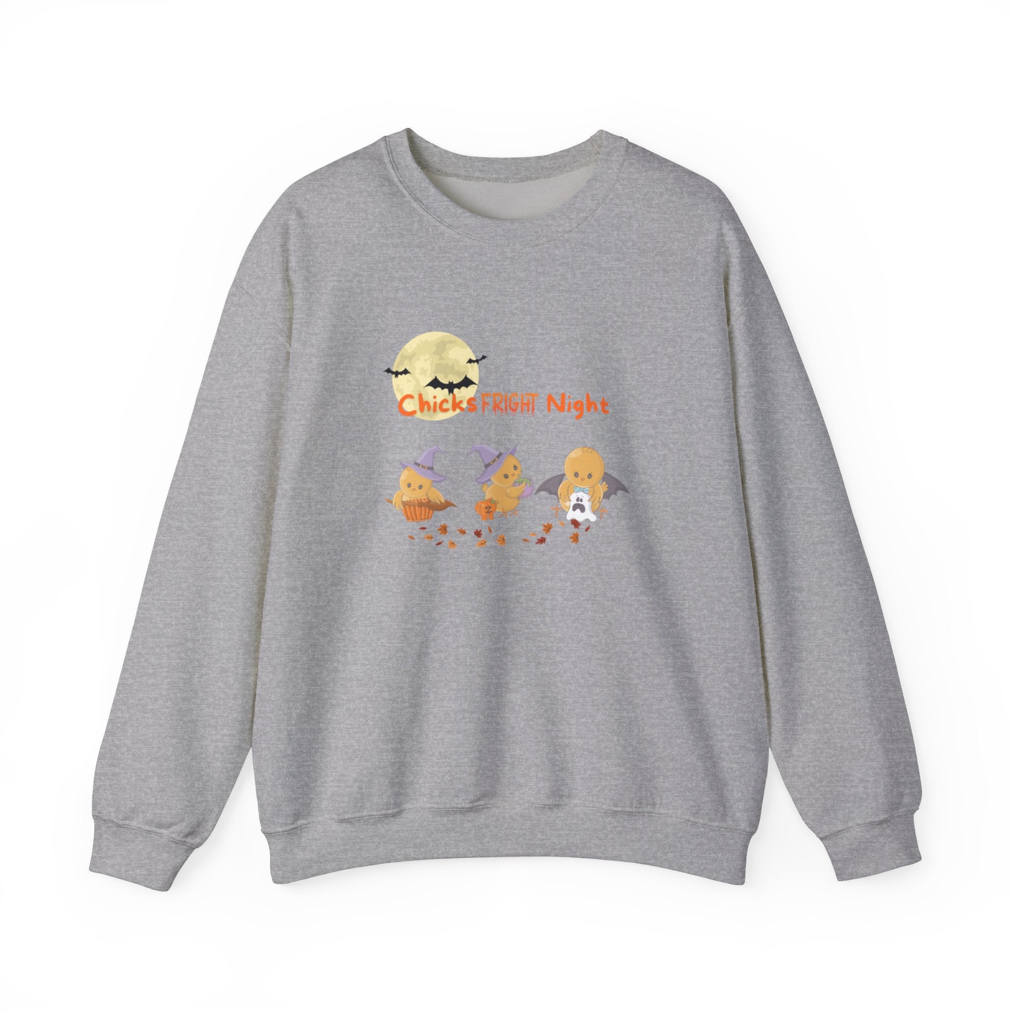 Chicks Fright Night Unisex Heavy Blend™ Crewneck Sweatshirt