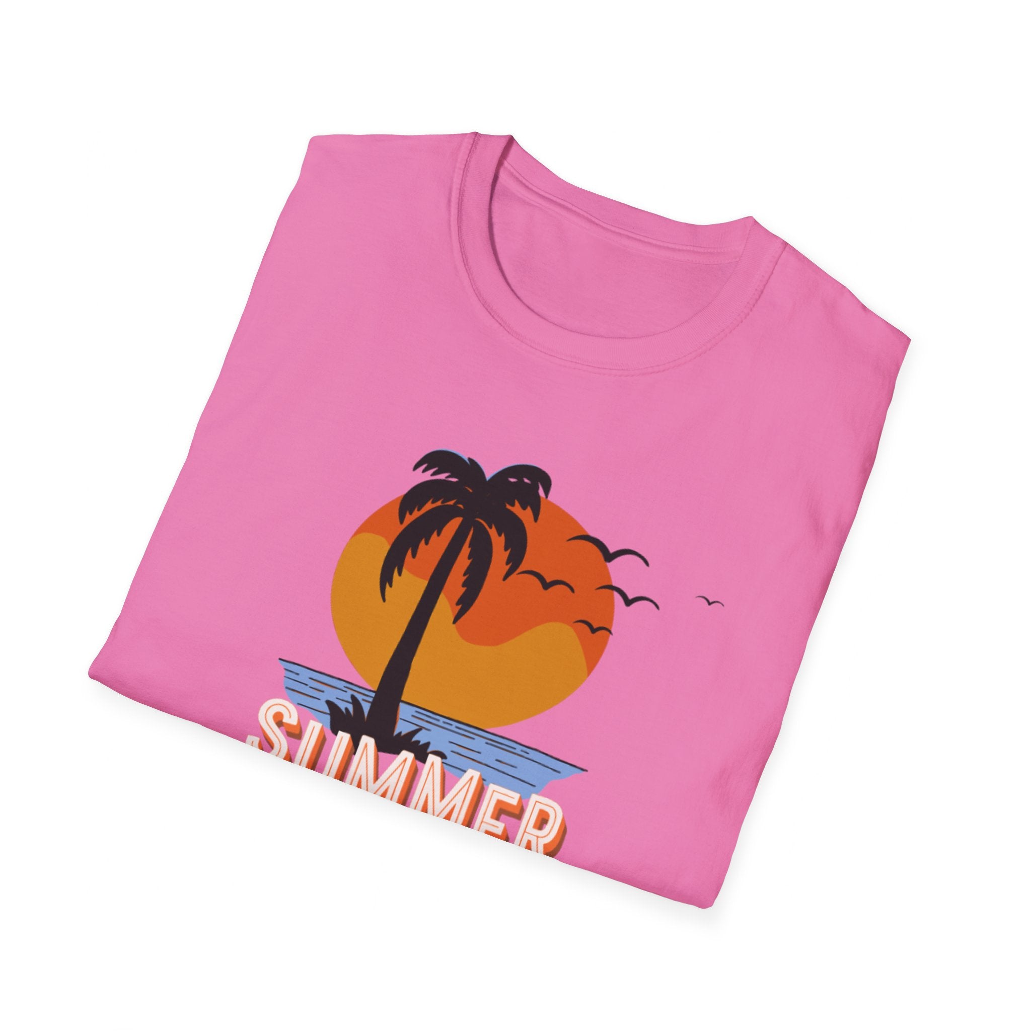 Summer Sunset Unisex Softstyle T-Shirt