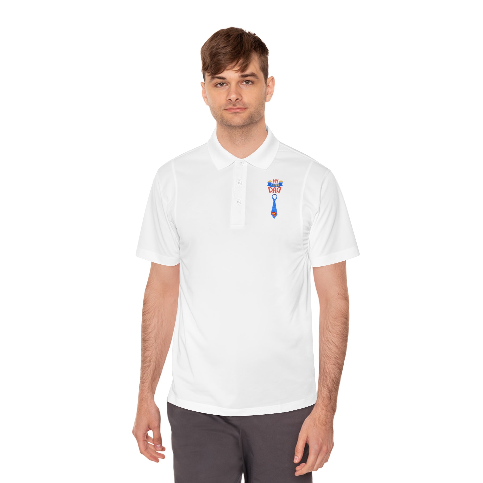 My Super Dad Men's Sport Polo Shirt