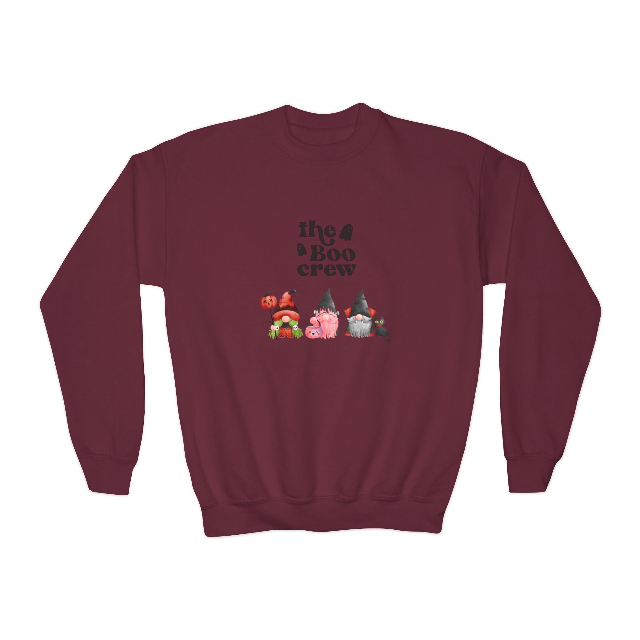 The Boo Crew .Youth Crewneck Sweatshirt