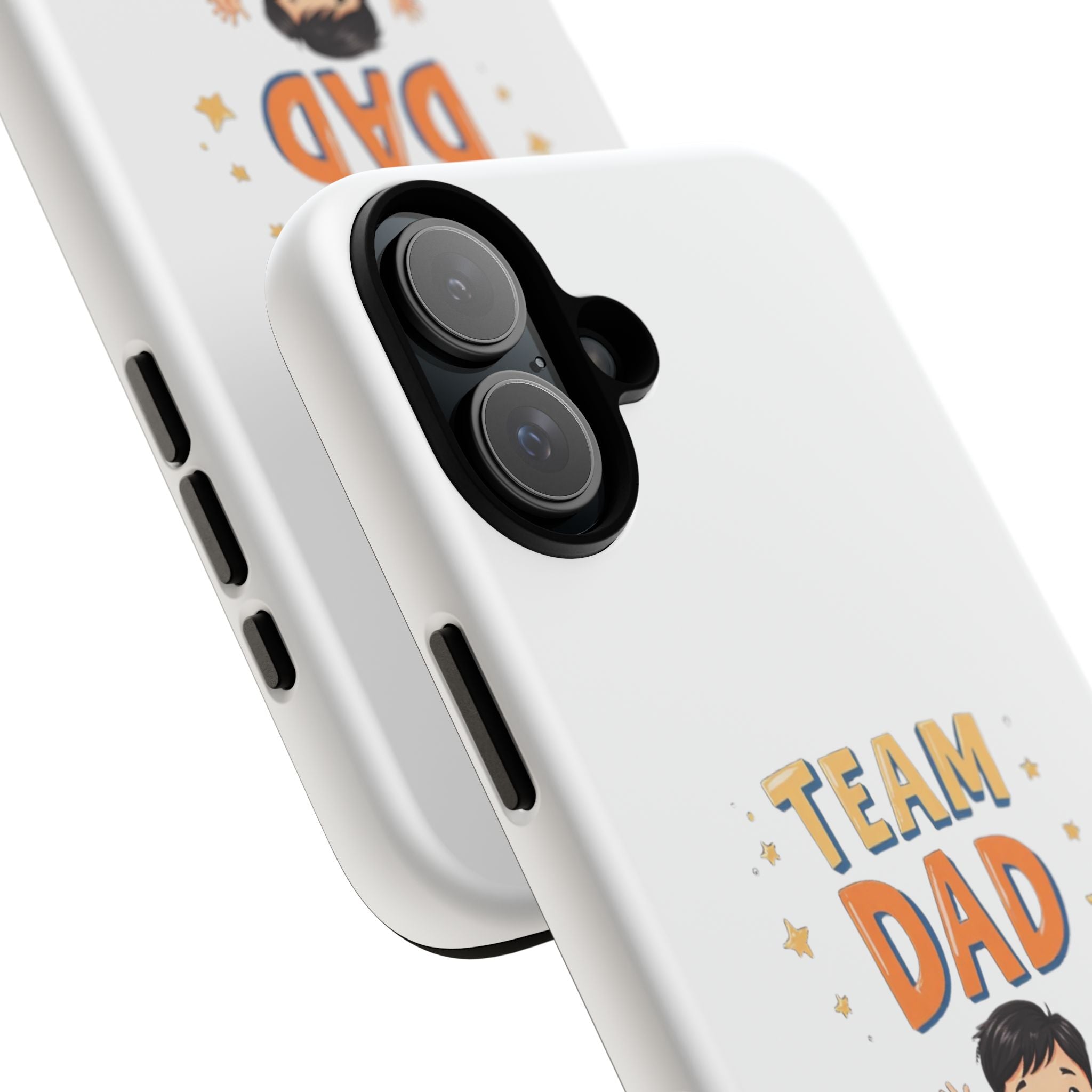 Team Dad Phone Case, Fun Gift for Fathers, Durable Phone Protector, Cute Dad Team Merchandise, Father's Day Special