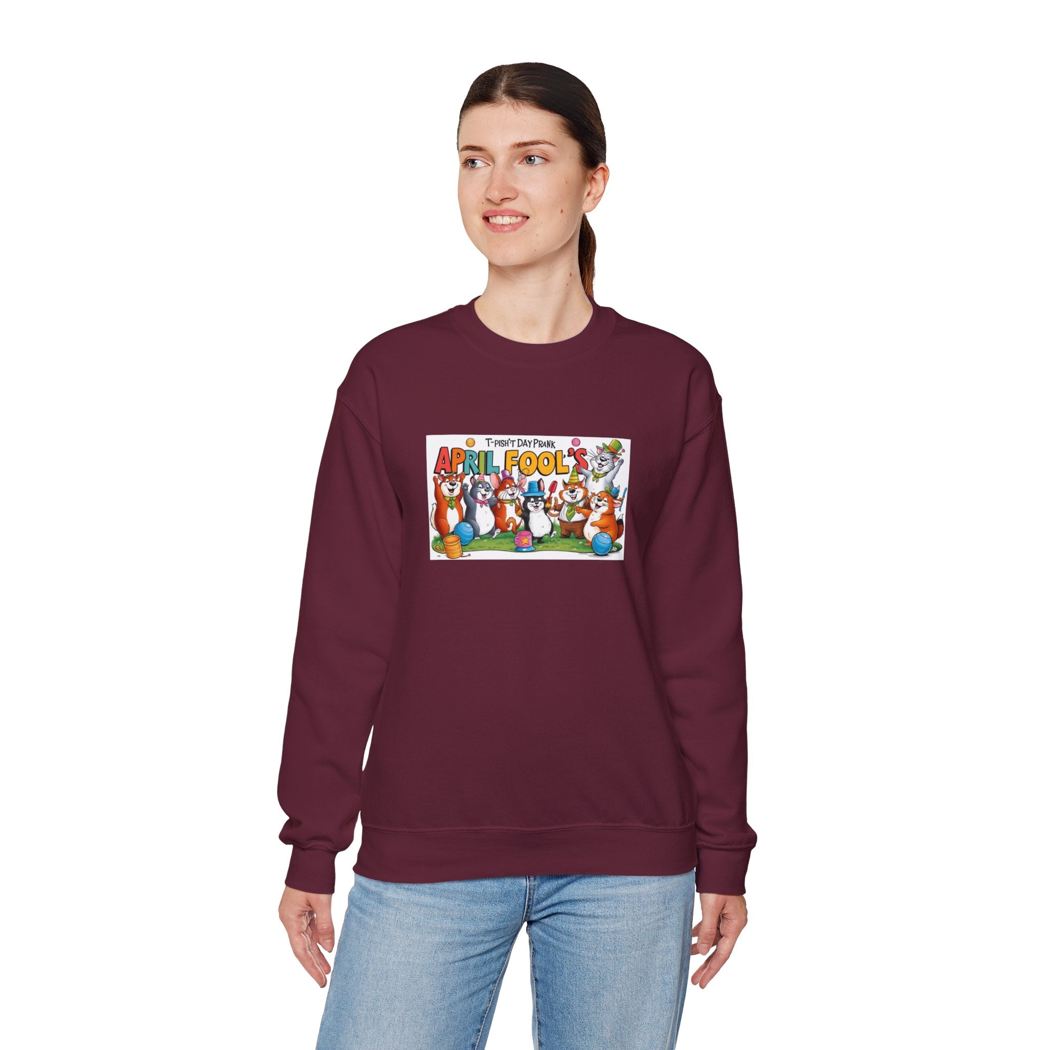 T-Pish'-T Day Prank Unisex Crewneck Sweatshirt