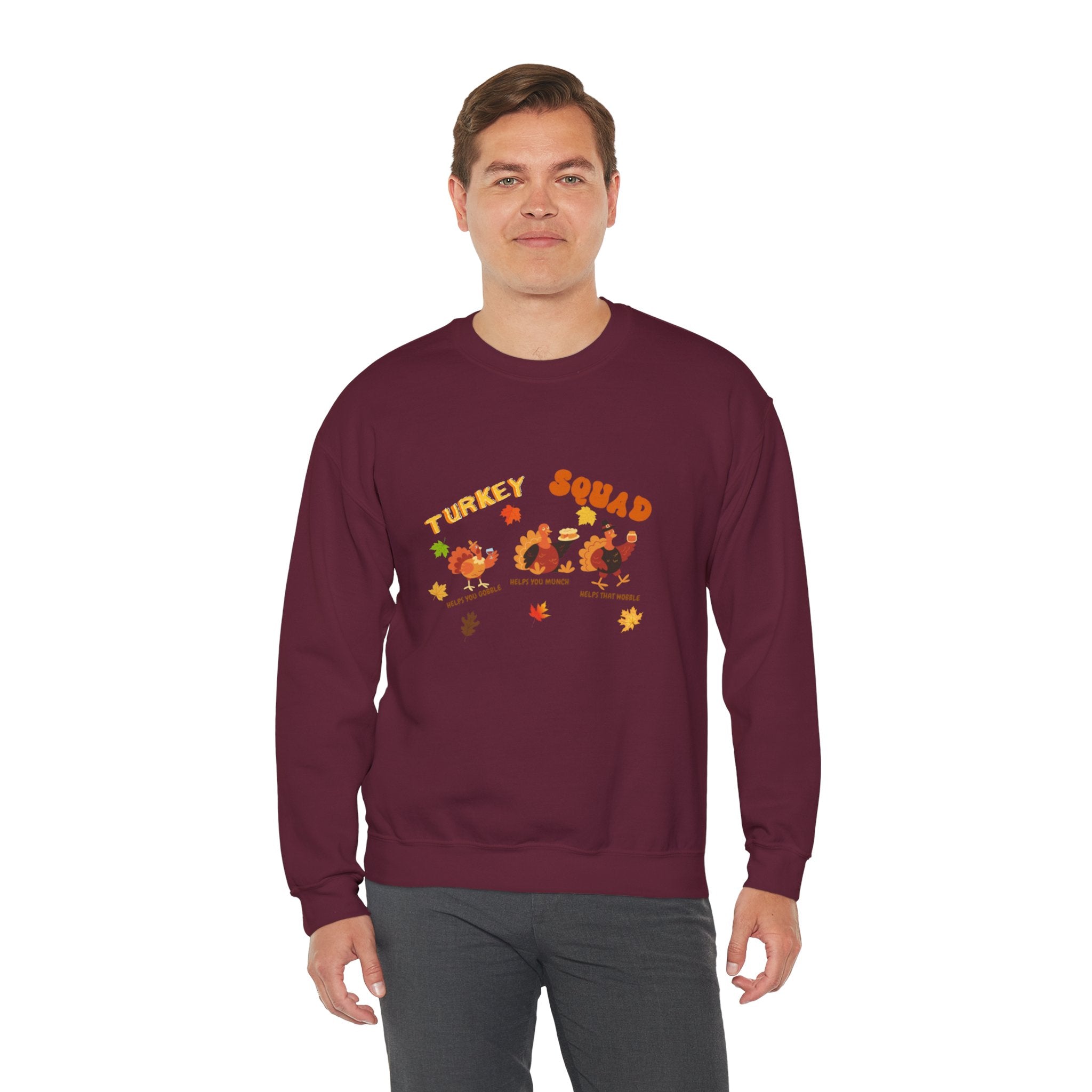 Turkey Squad Unisex Heavy Blend™ Crewneck Sweatshirt