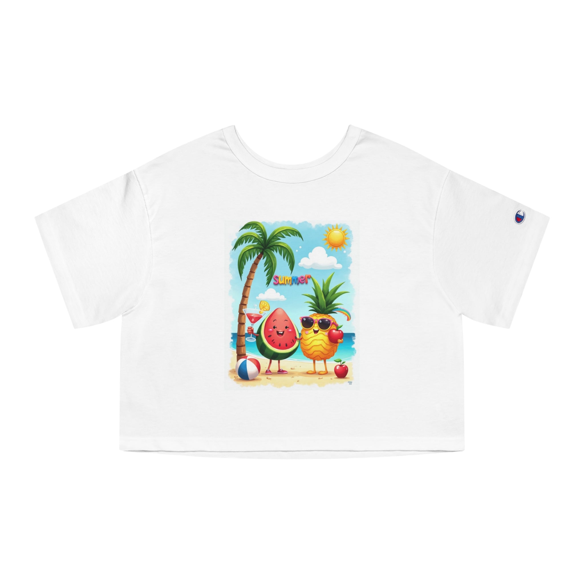 Summer Cool Cropped T-Shirt