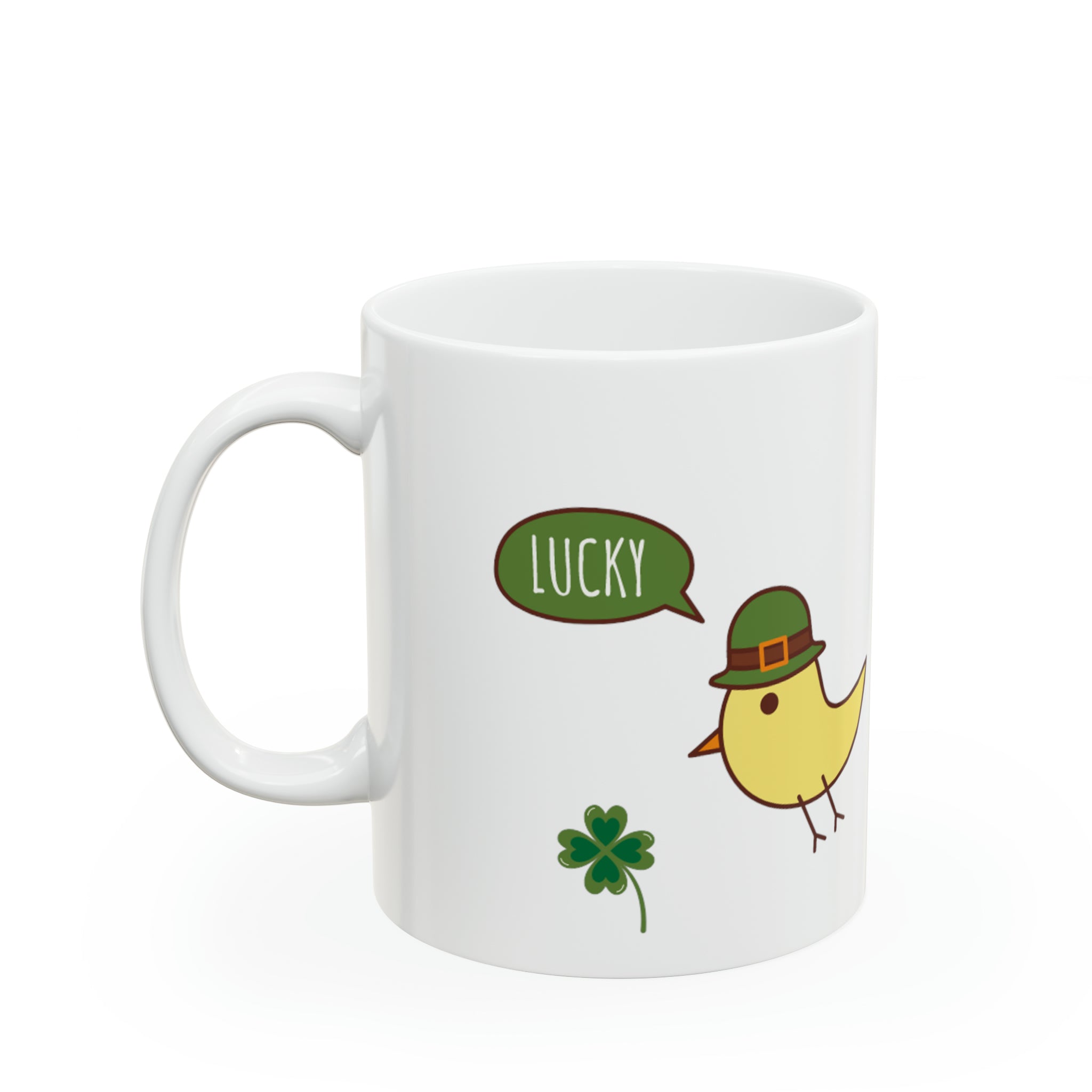 Feeling Lucky Ceramic Mug, 11oz