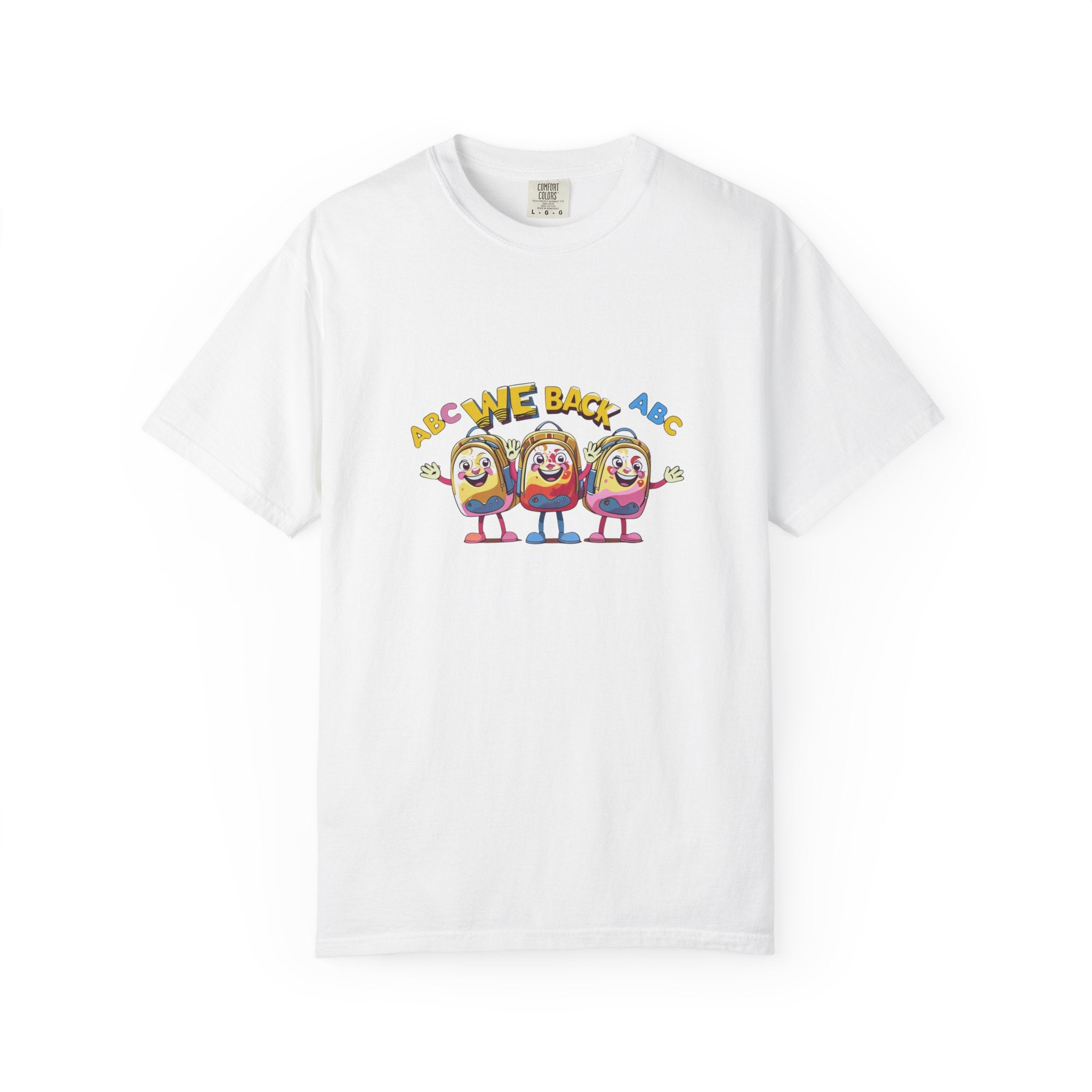 We Back Unisex Garment-Dyed T-shirt