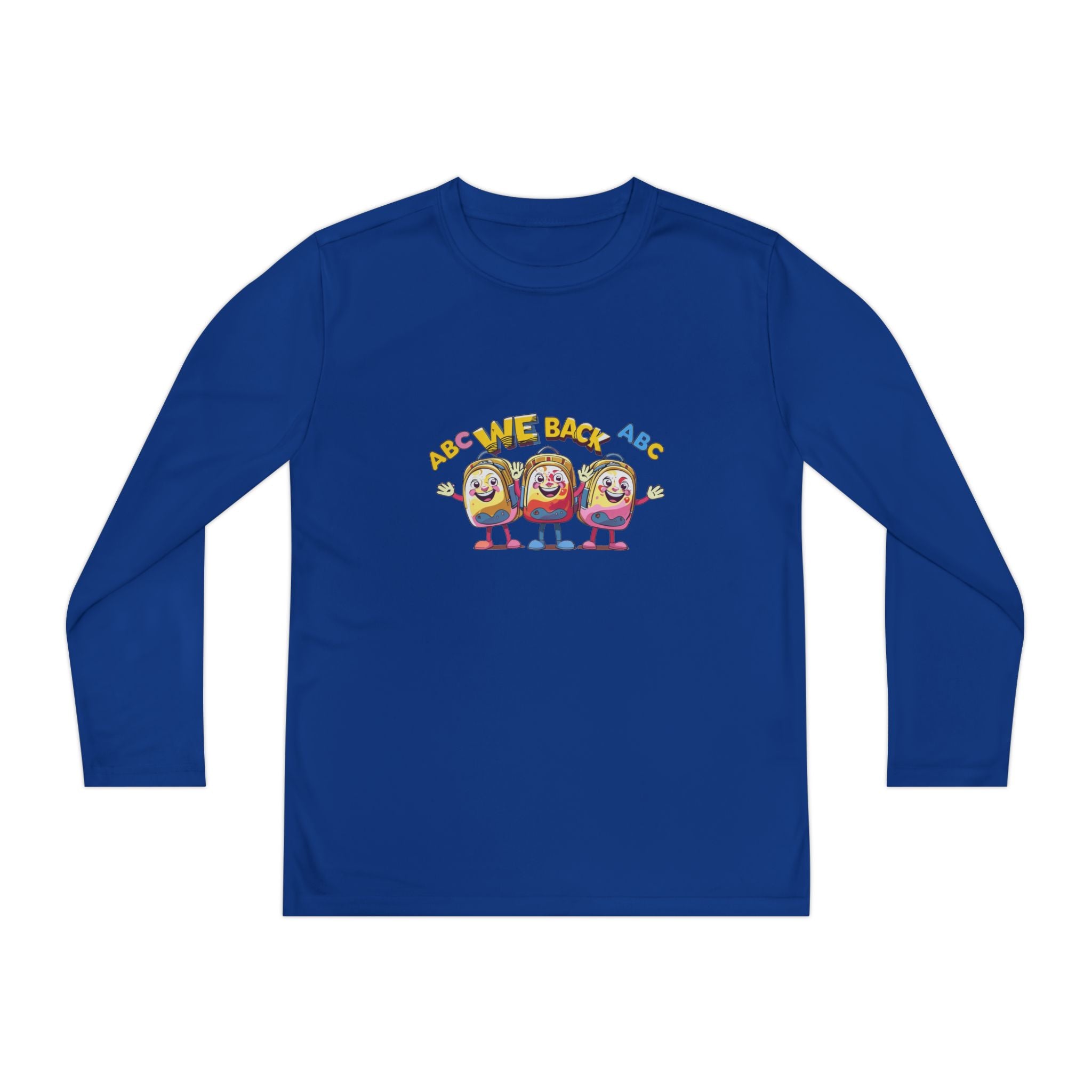 We Back Youth Long Sleeve Competitor Tee