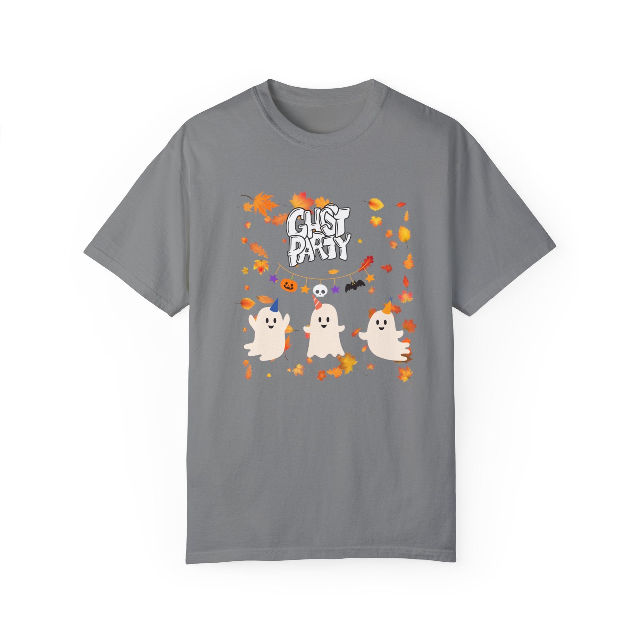 Ghost Party Unisex Garment-Dyed T-shirt