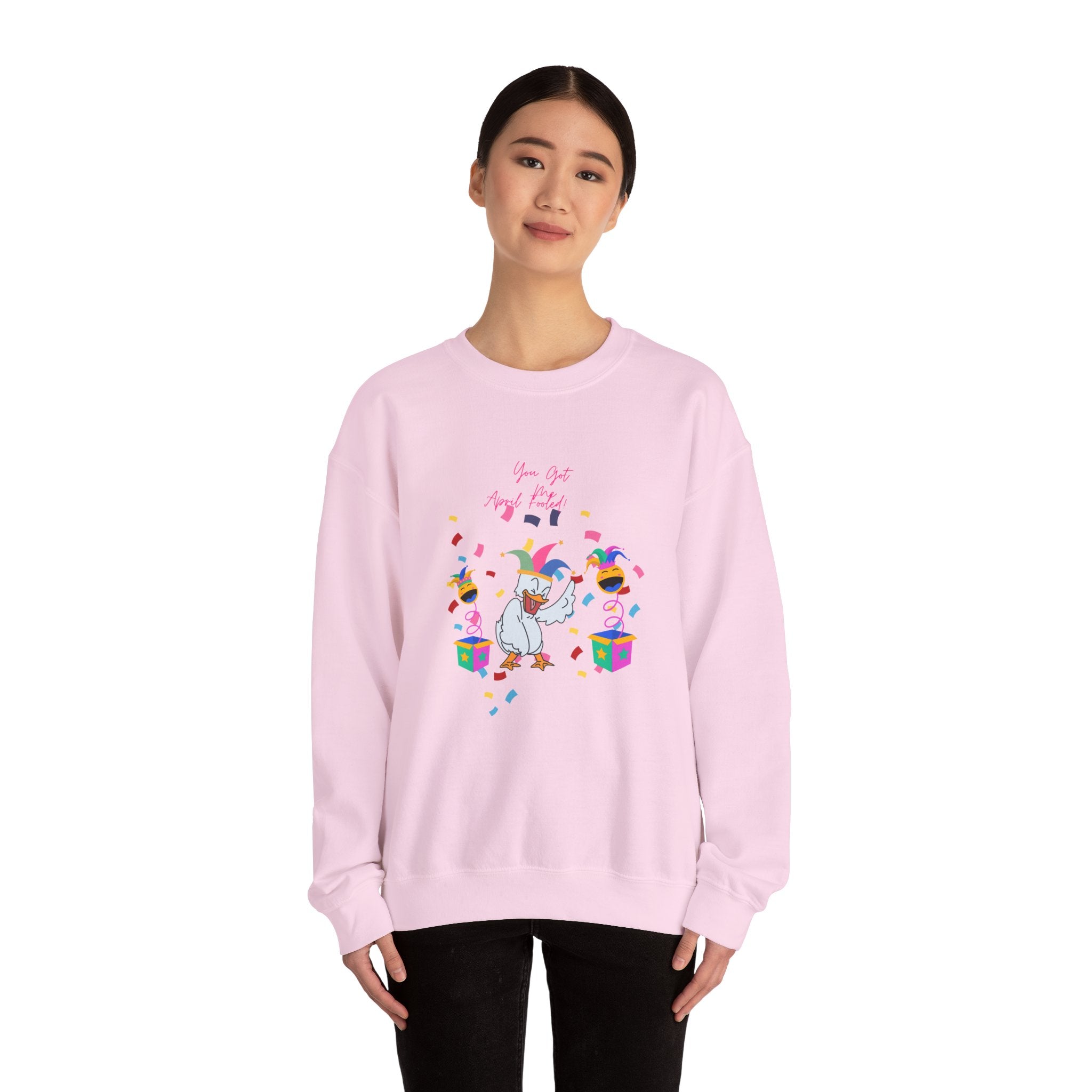 You Got Me April Fooled!  Unisex Crewneck Sweatshirt | Fun and Festive Gift for Celebrations