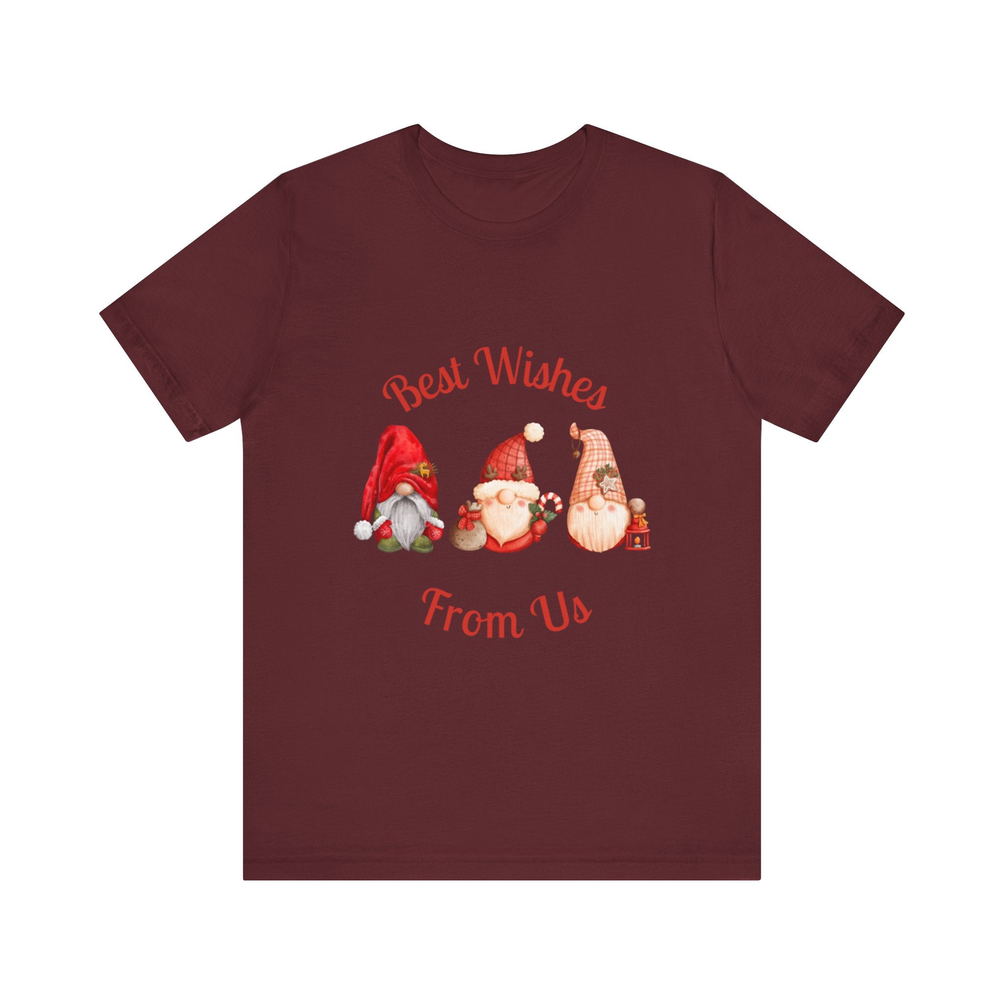 Gnome Best Wishes Unisex Jersey Short Sleeve Tee