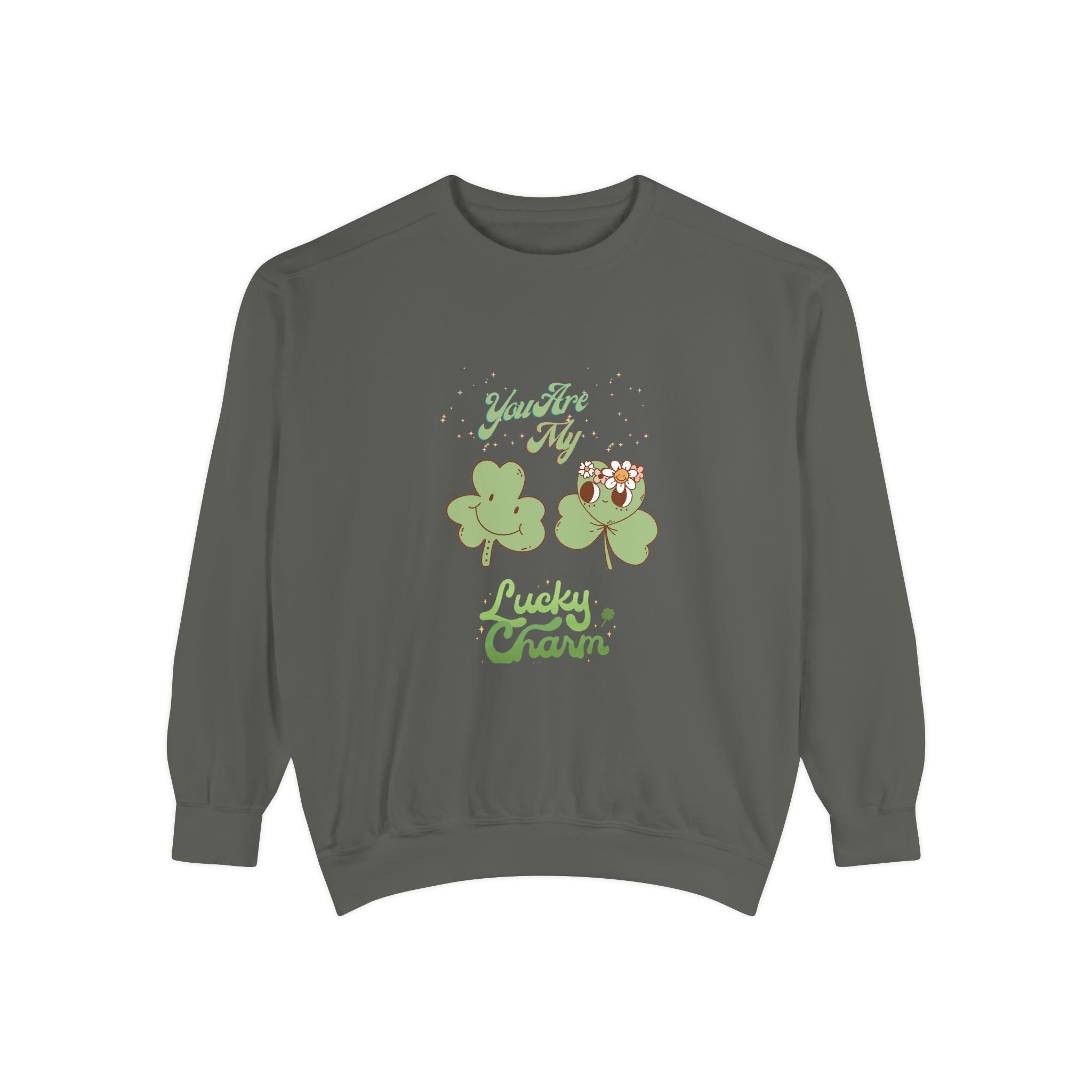 You're My Lucky Charm Sweatshirt - Unisex Garment-Dyed for St. Patrick's Day