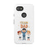 Team Dad Phone Case, Fun Gift for Fathers, Durable Phone Protector, Cute Dad Team Merchandise, Father's Day Special