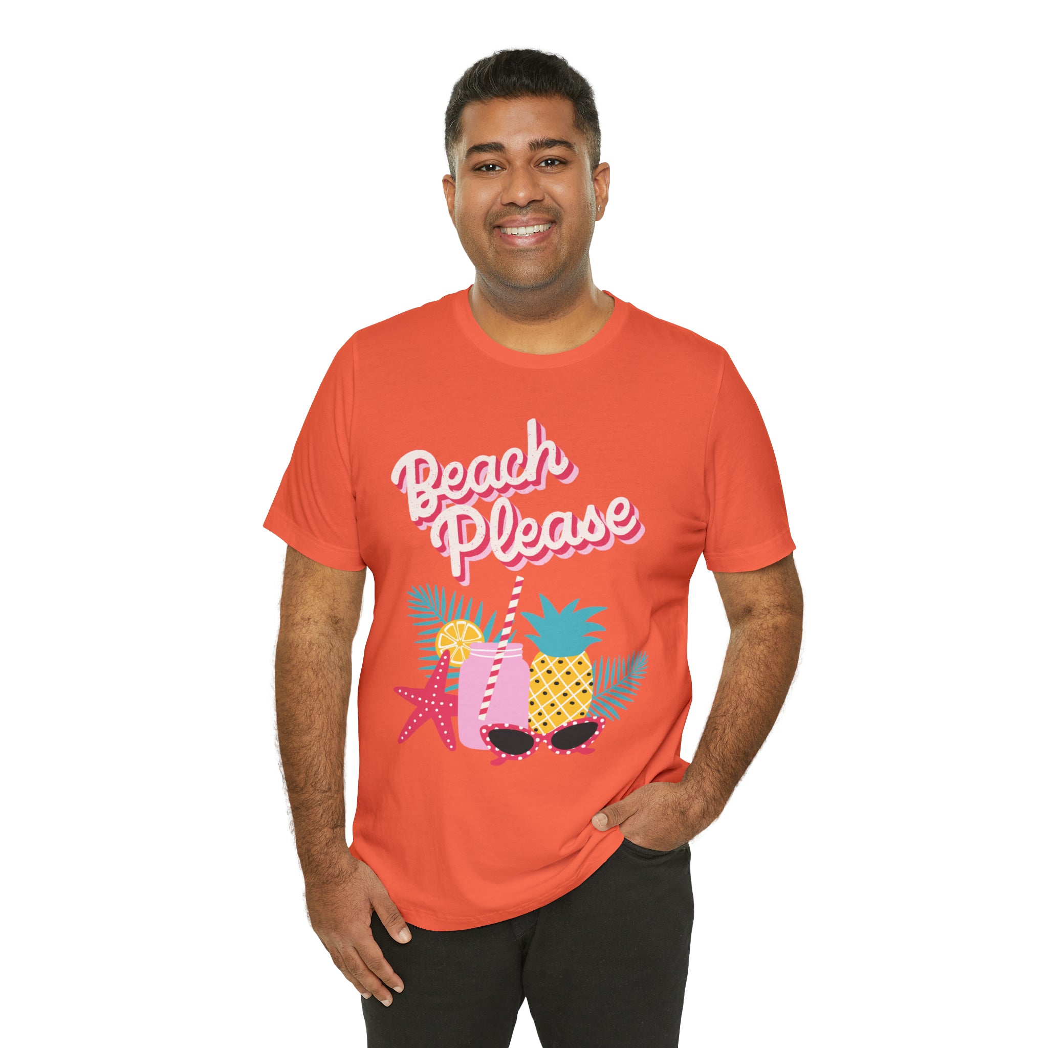 Beach Please Unisex Jersey Short Sleeve Tee