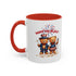 Happy 4th of July Teddy Bear Couple Coffee Mug