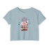 Gnome July 4th  Crop Top