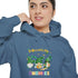 Rolling With My Gnomies Unisex Garment-Dyed Hoodie