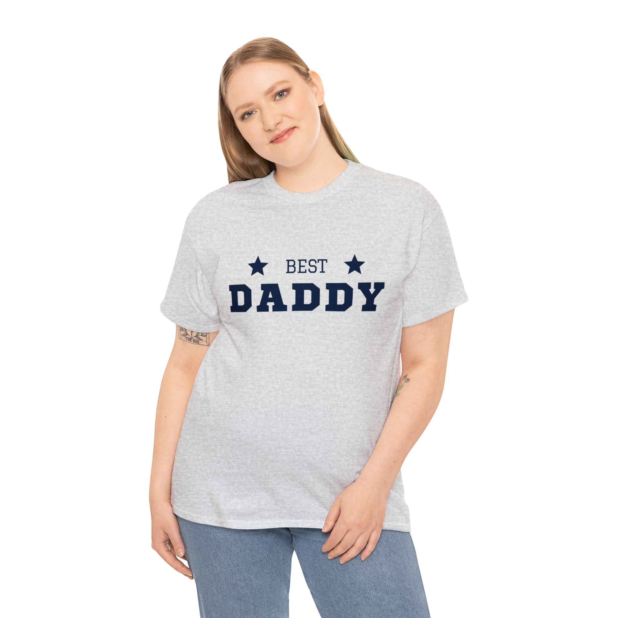 Happy Daddy's Day Unisex Heavy Cotton Tee