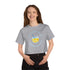 Let's Cheer For An Endless Summer Champion Women's Heritage Cropped T-Shirt