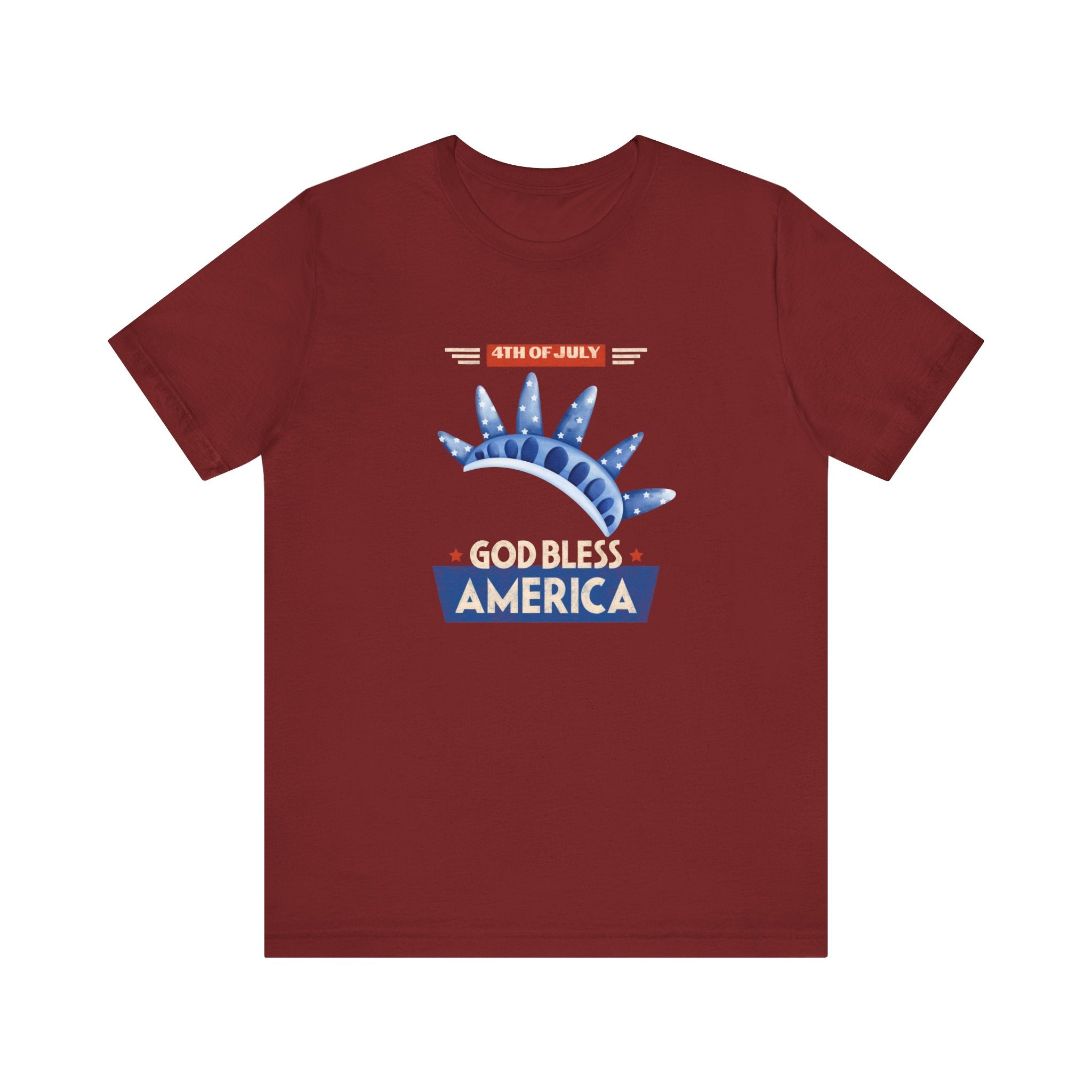 God Bless America Unisex Jersey Short Sleeve Tee