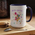 Little Miss April Fool's  Day Accent Coffee Mug - Fun & Whimsical 11oz/15oz