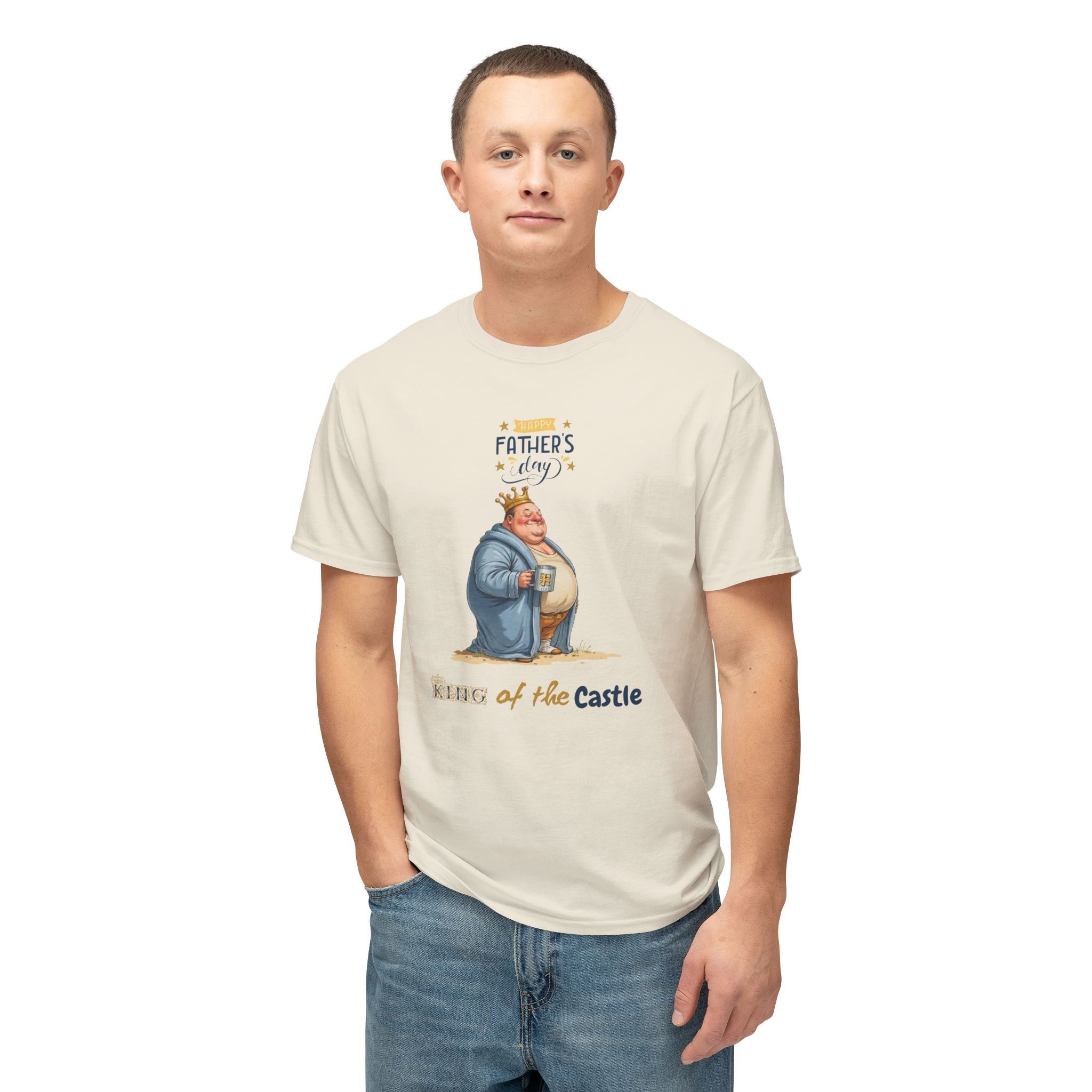 Father's Day King of the Castle T-Shirt Unisex Casual Tee