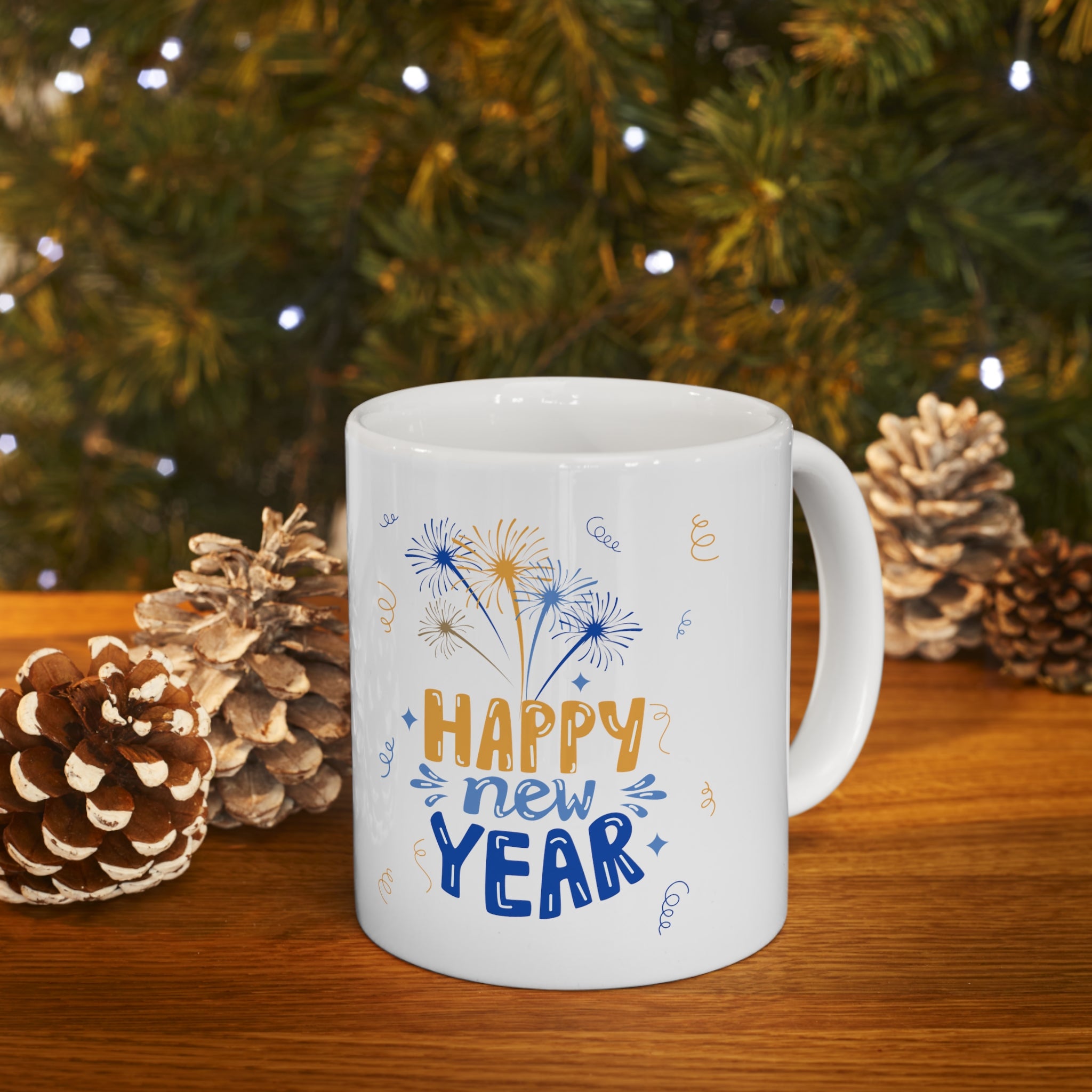 Cheer To The New Year! Ceramic Mug 11oz