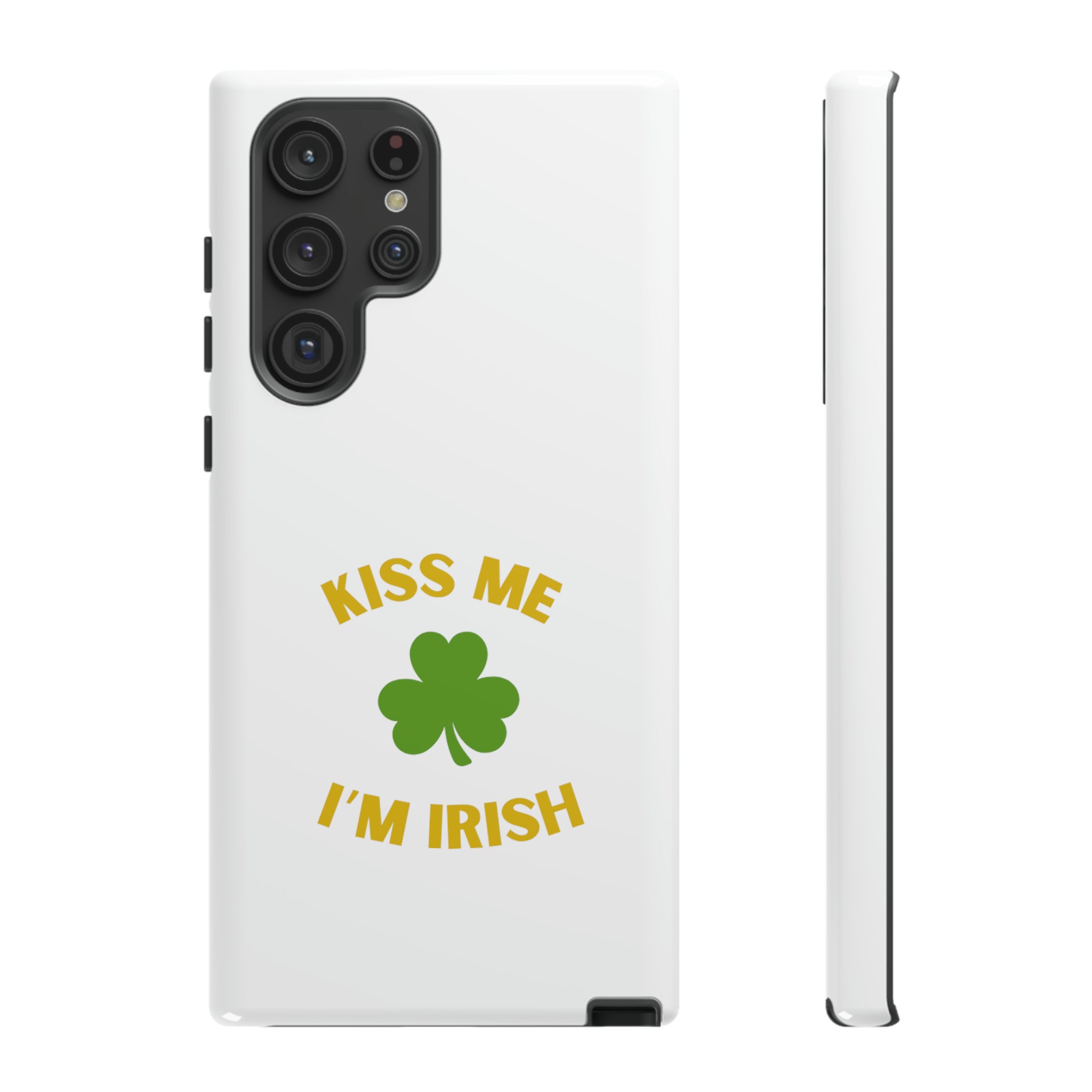 Kiss Me I'm Irish Tough Cases