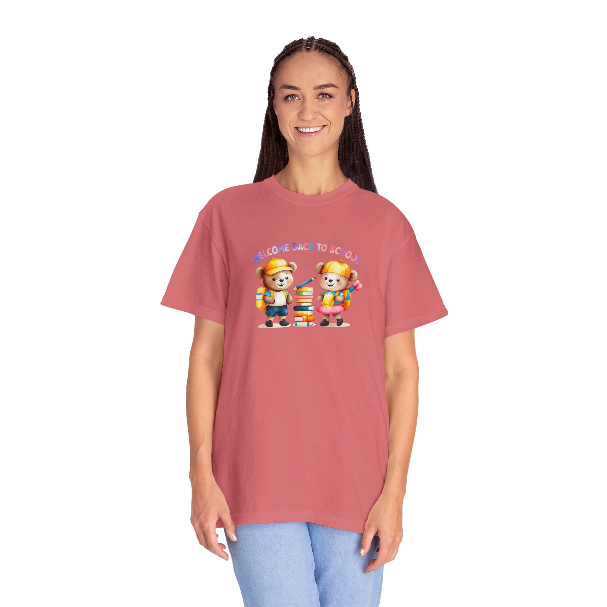 Welcome Back to School Unisex Garment-Dyed T-Shirt