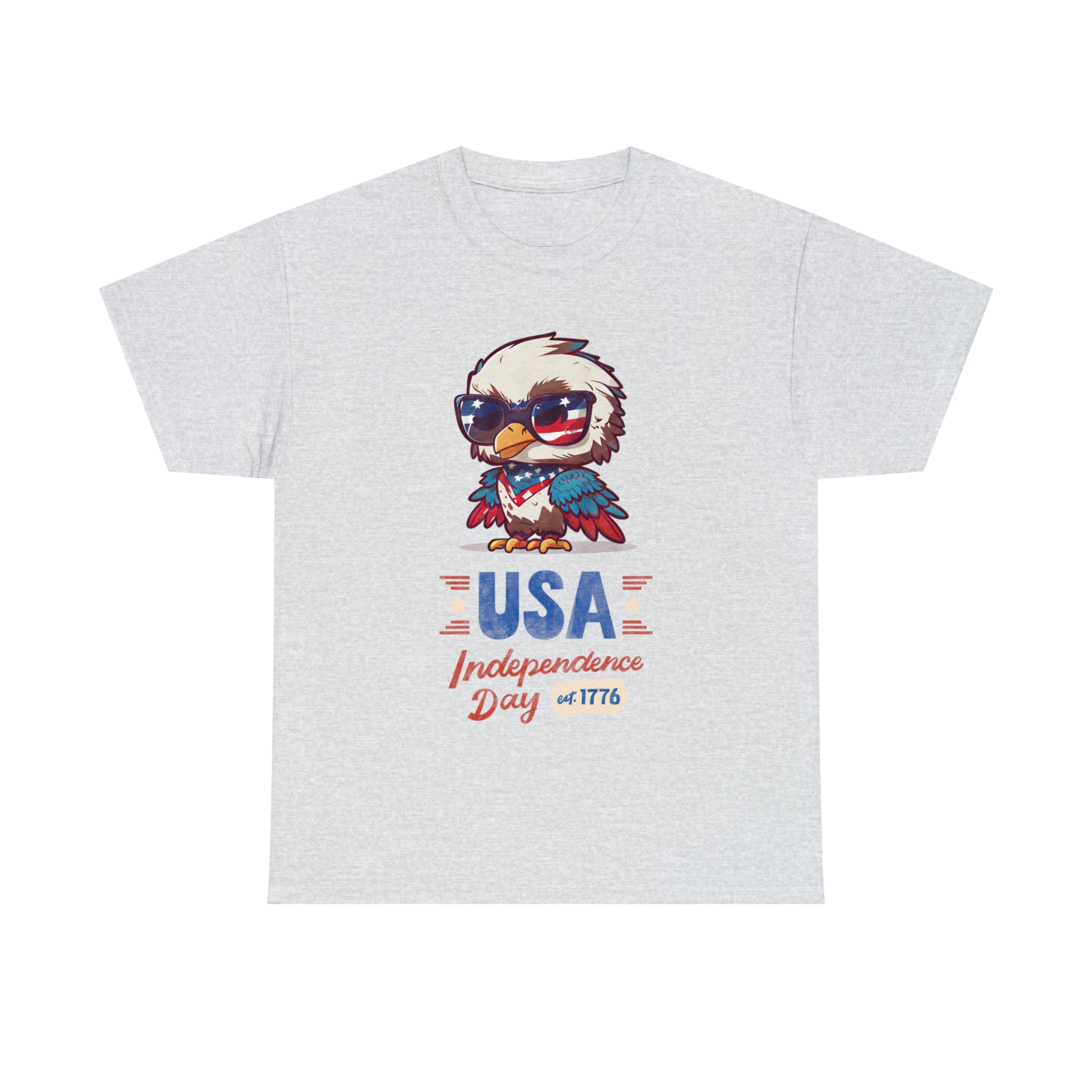 USA Independence Day Unisex Heavy Cotton Tee