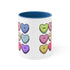 Will You Be My Valentine? Accent Coffee Mug, 11oz