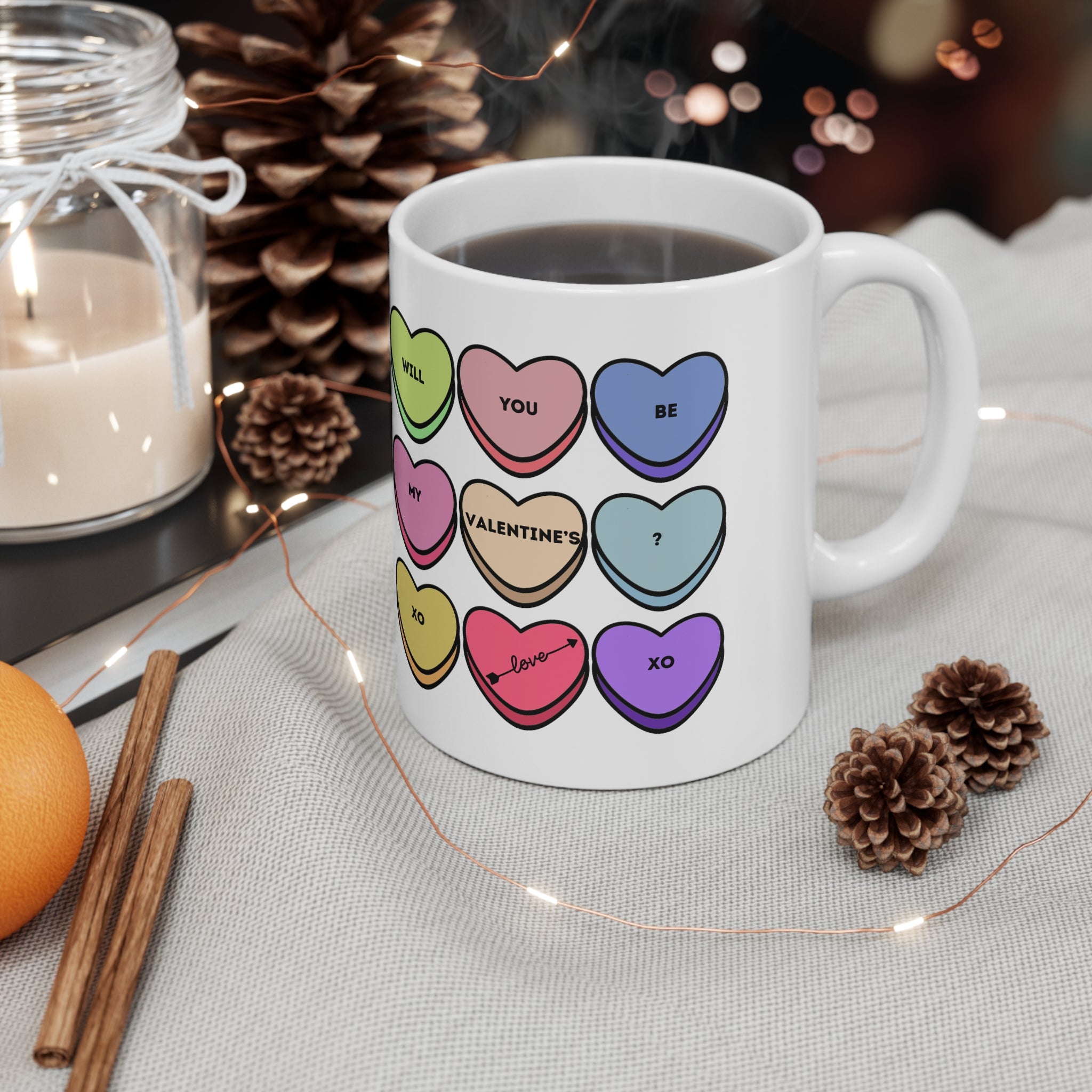 Will You Be My Valentine? Ceramic Mug 11oz