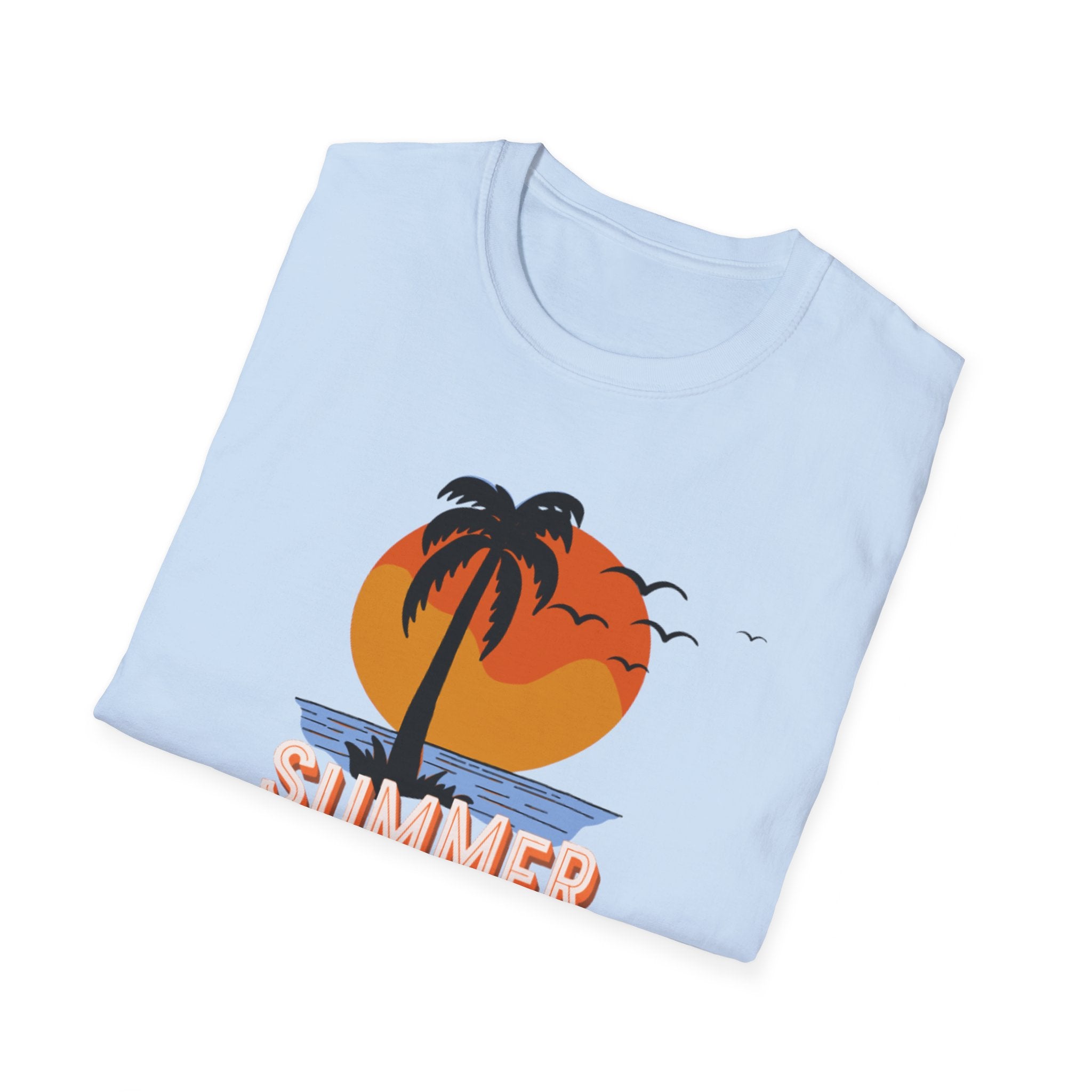 Summer Sunset Unisex Softstyle T-Shirt