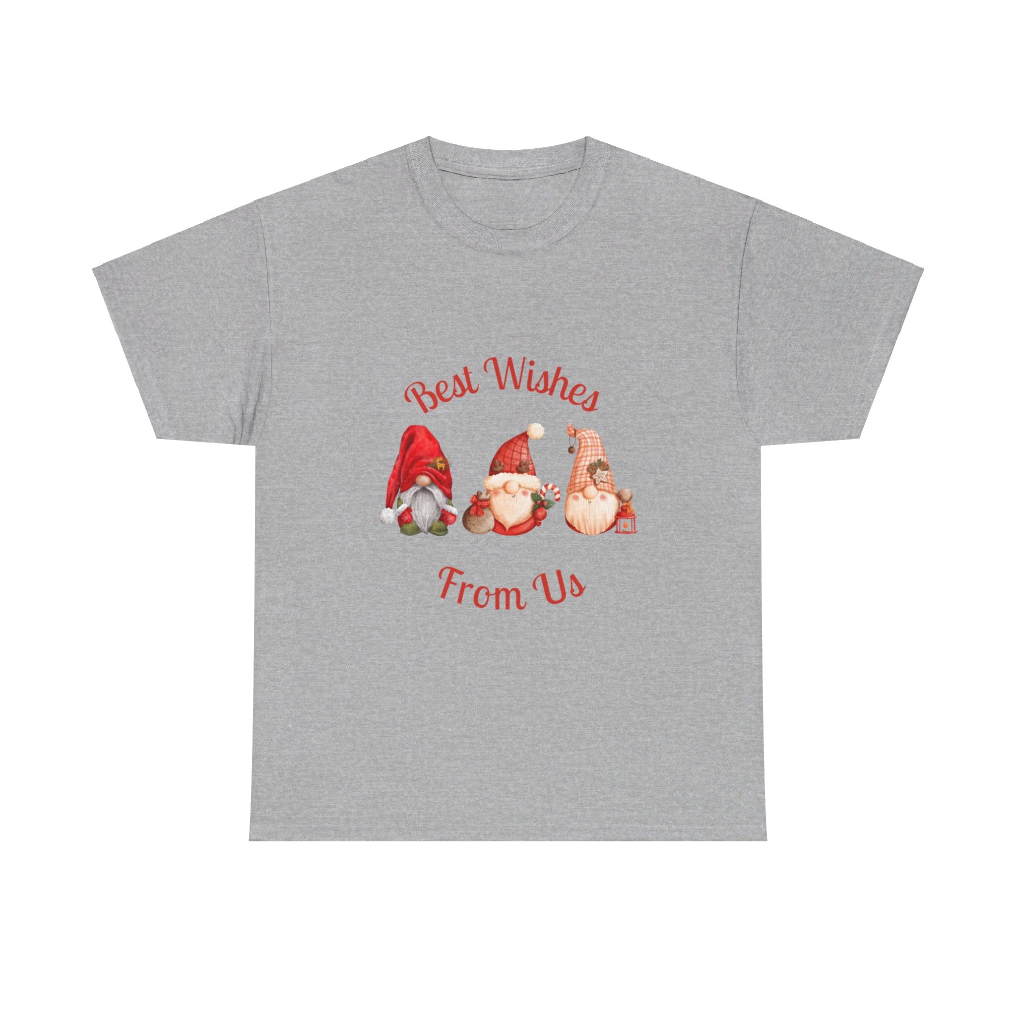 Gnome Best Wishes Unisex Heavy Cotton Tee
