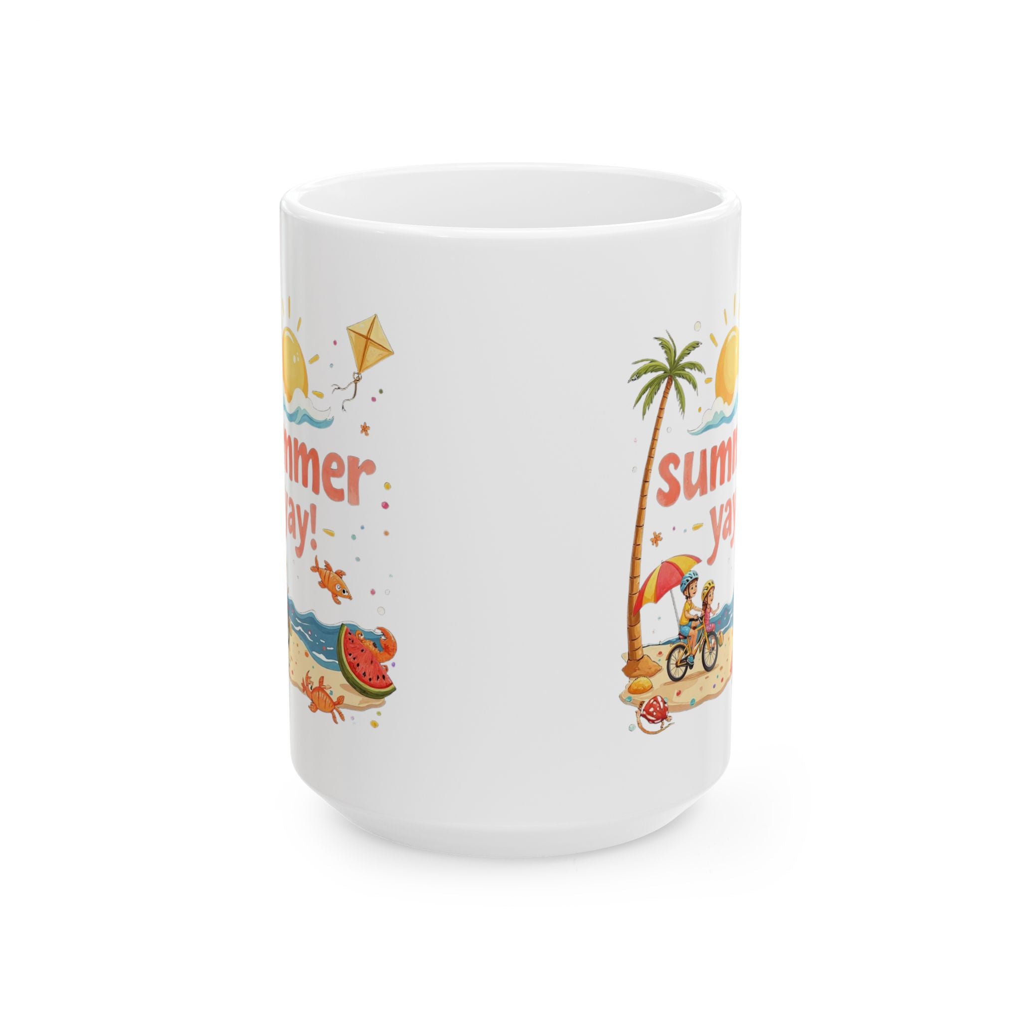 Summer Yay! Ceramic Mug,