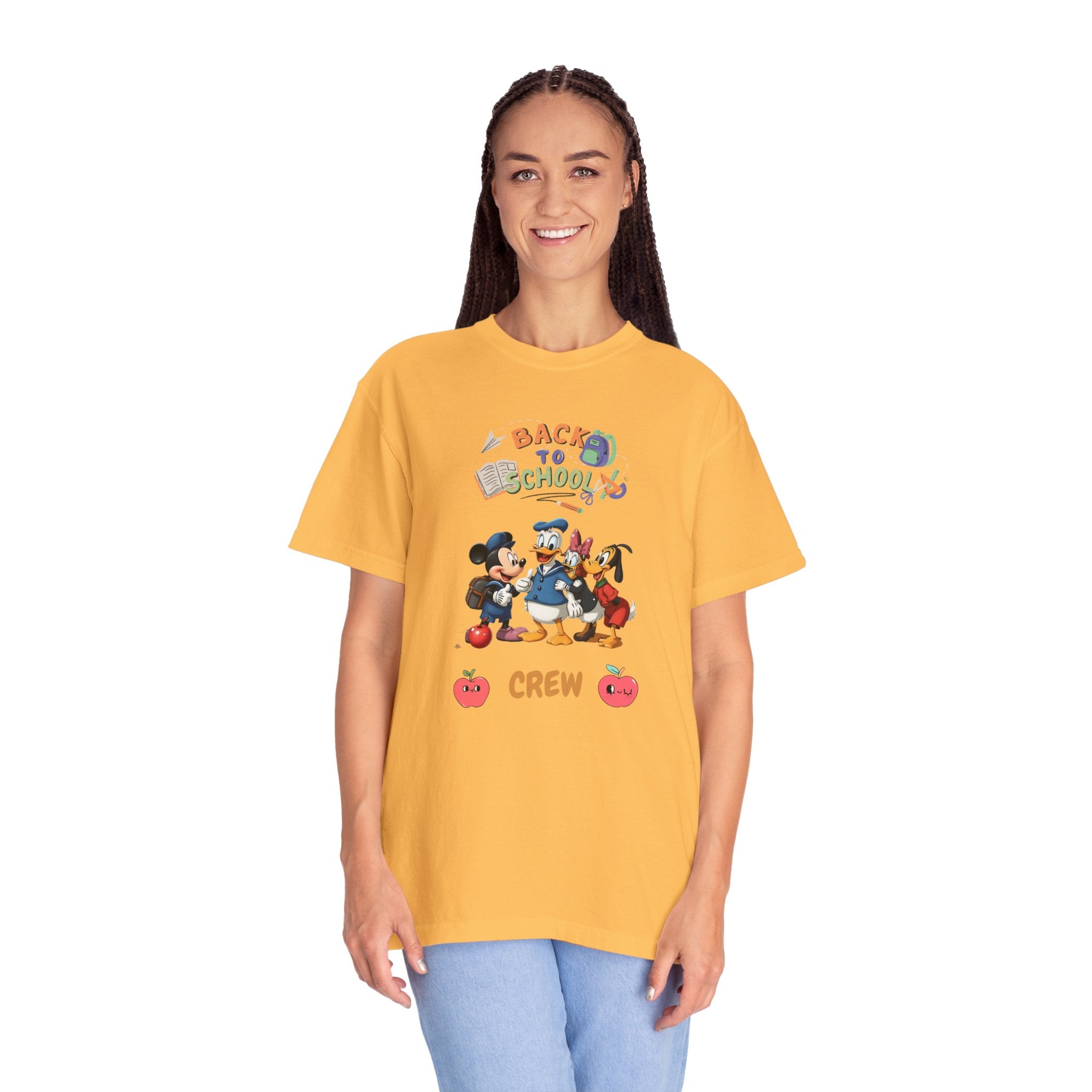 Back to School Crew Unisex Dyed T-Shirt