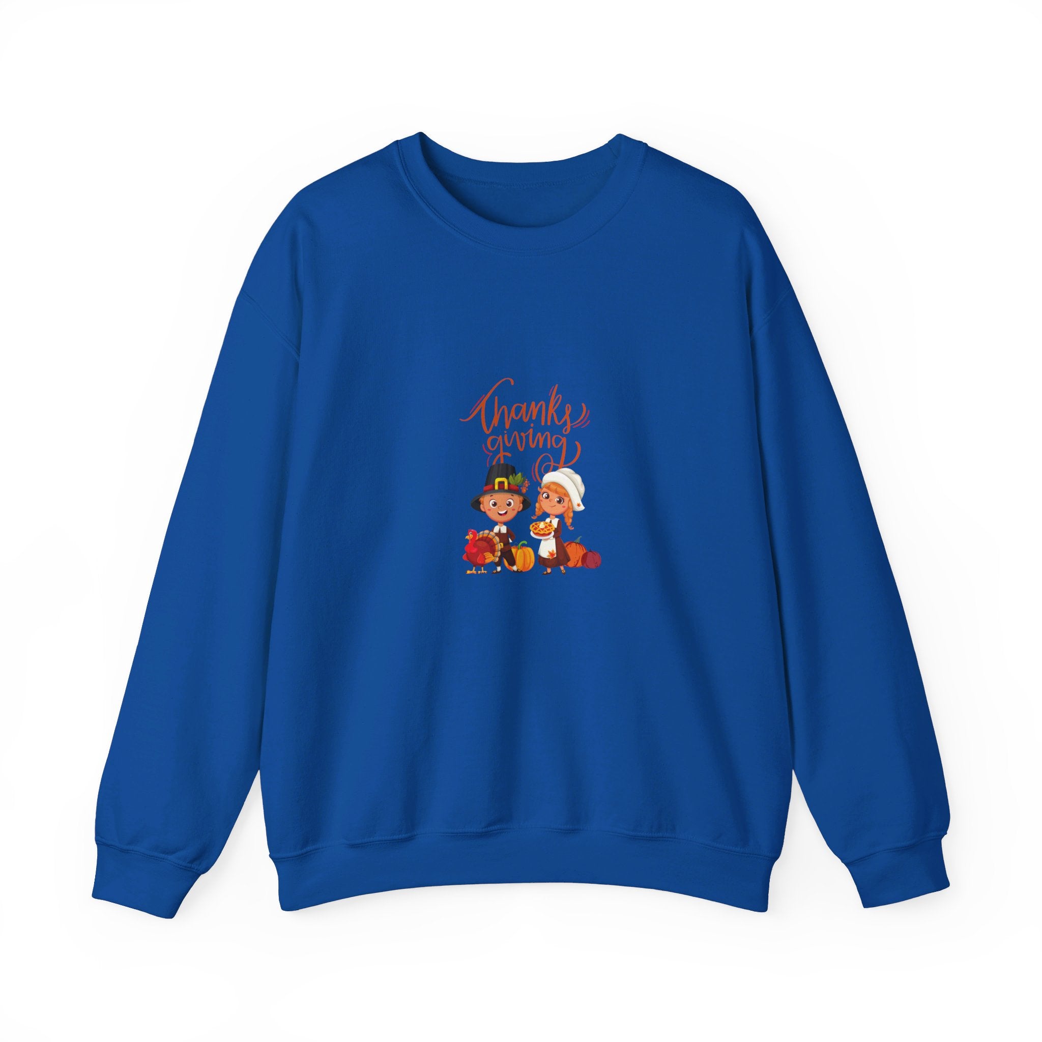 Happy Thanksgiving Unisex Heavy Blend™ Crewneck Sweatshirt
