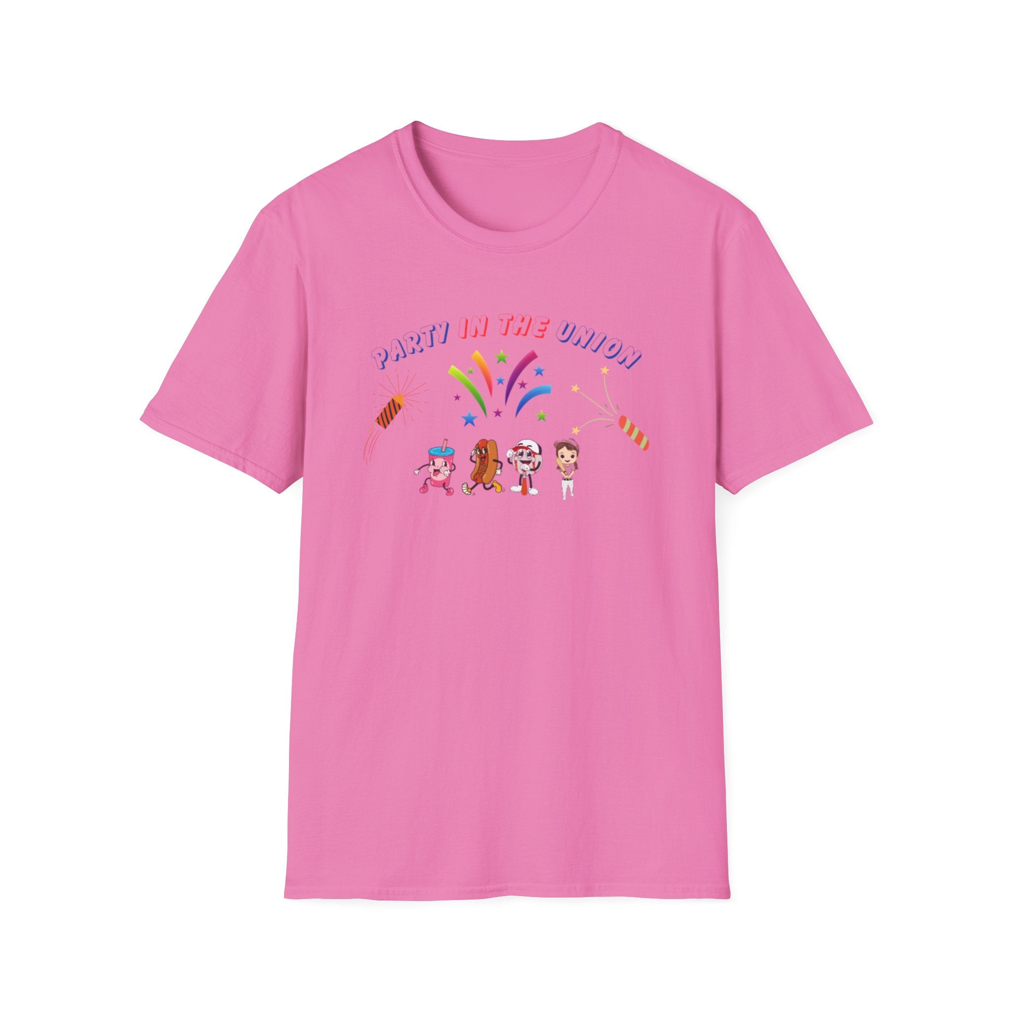 Party In The Union Unisex Softstyle T-Shirt