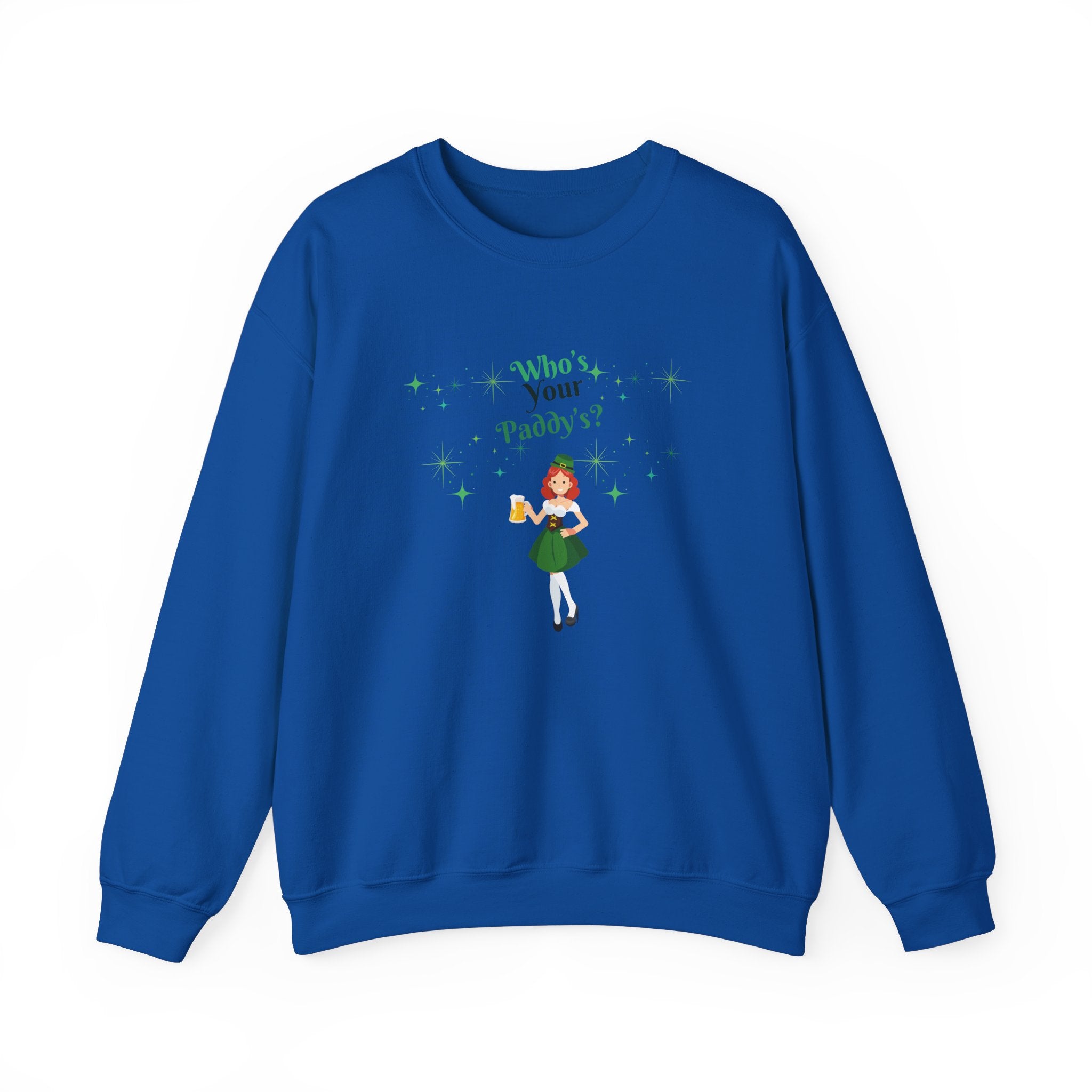 Who's Your Paddy's? Unisex Crewneck Sweatshirt - Perfect for St. Patrick's Day Celebrations