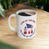 Memorial Day Freedom Is Not Free Ceramic Mug 11oz