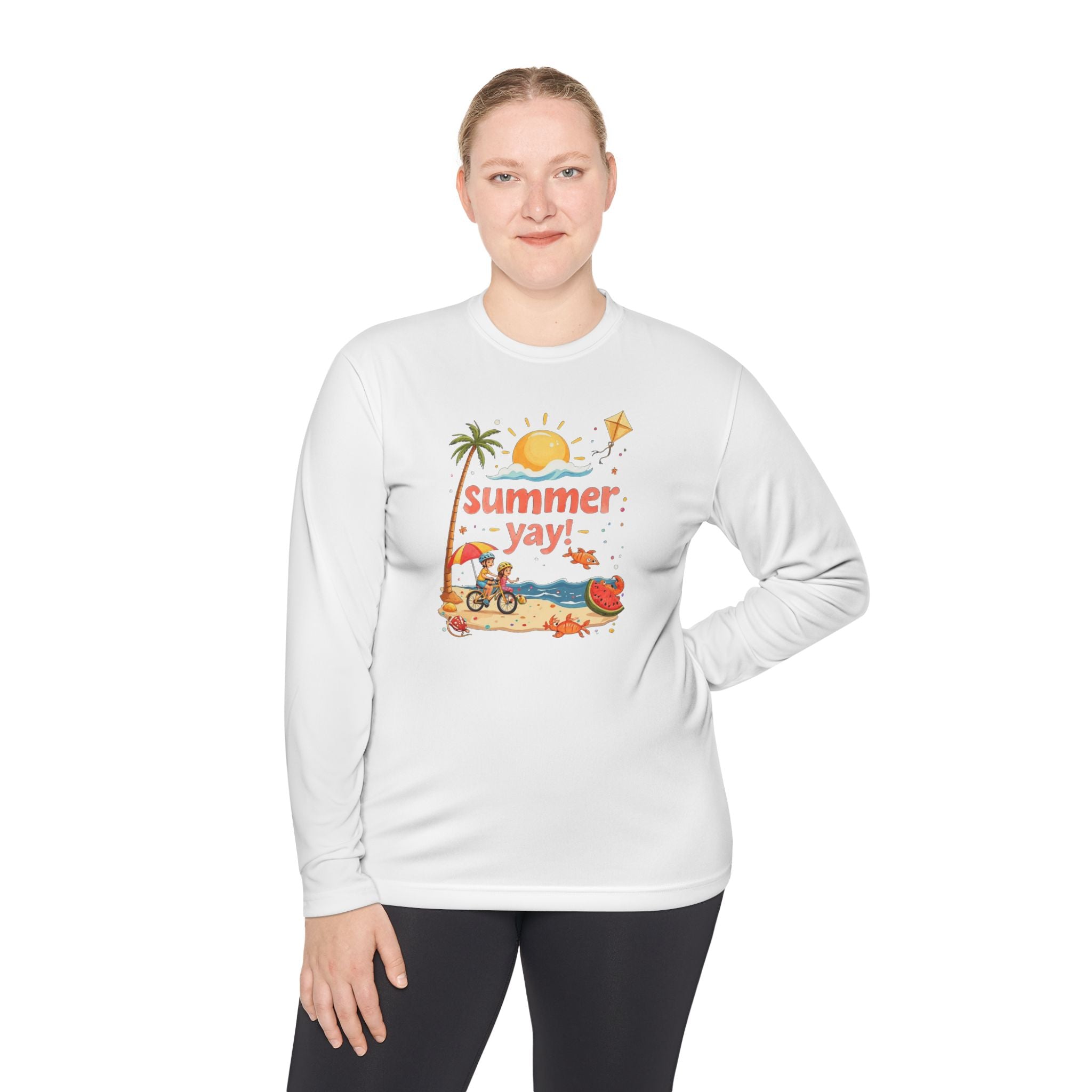 Summer Yay! Unisex Long Sleeve Tee