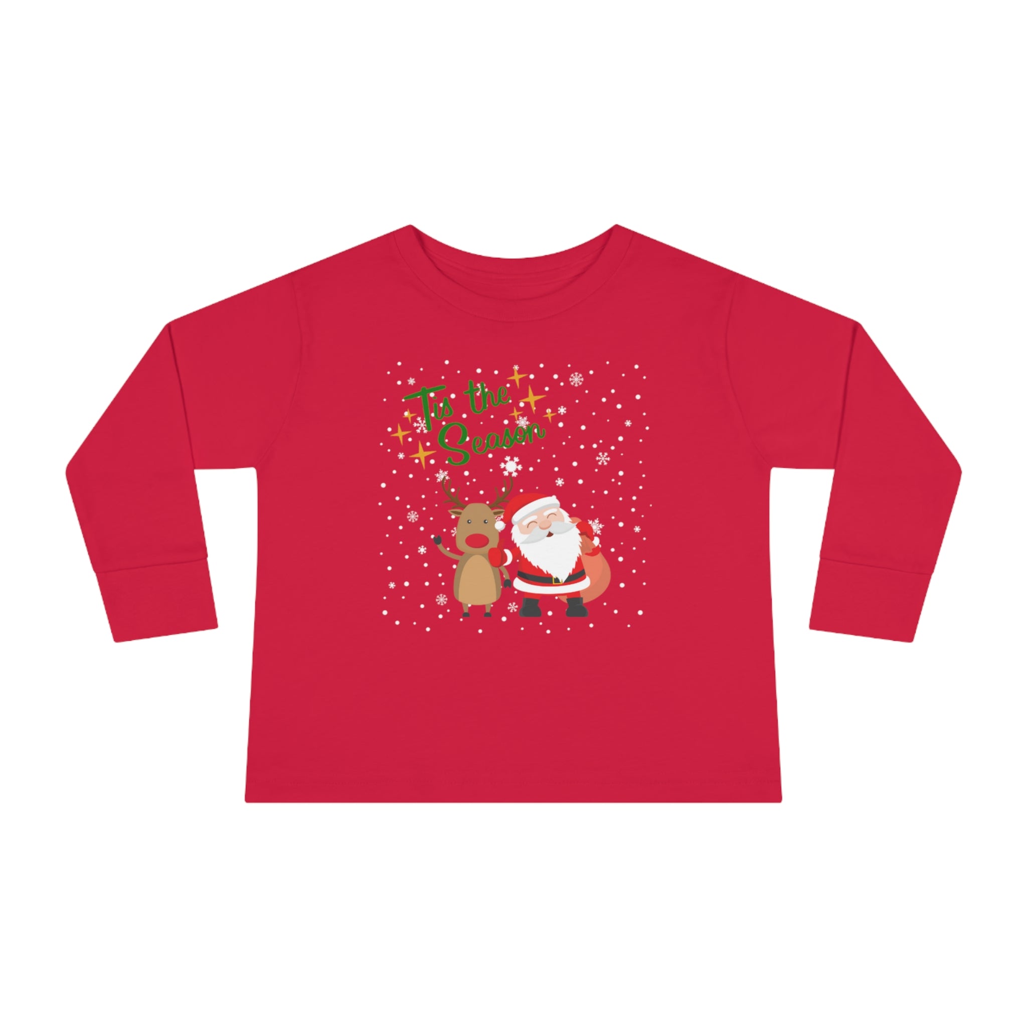 Tis The Season Toddler Long Sleeve Tee