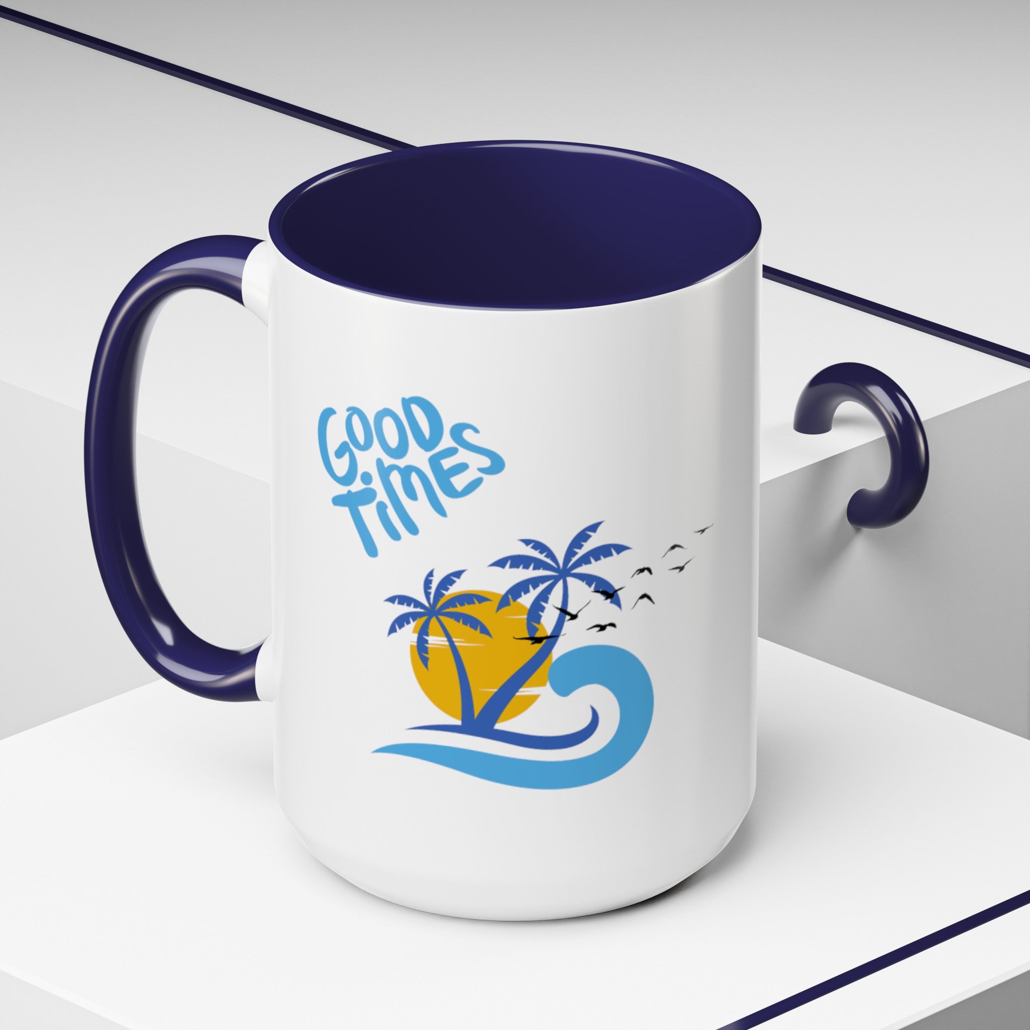 Beach Good Times Accent Coffee Mug (11, 15oz)