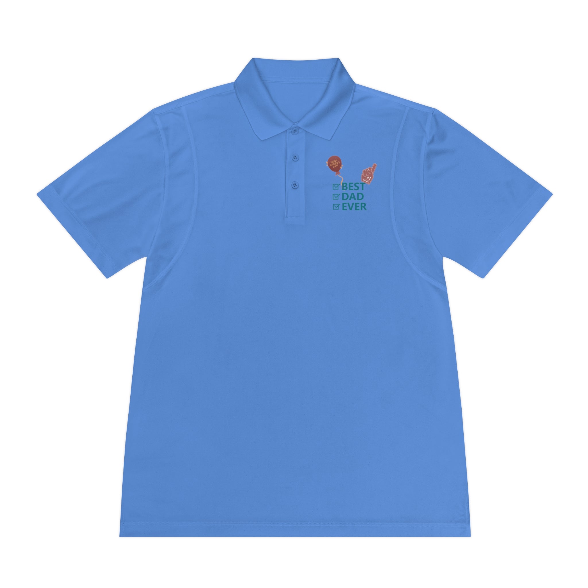 Best Dad Ever Men's Sport Polo Shirt