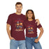 Happy 4th of July Teddy Bear Couple Unisex Heavy Cotton Tee