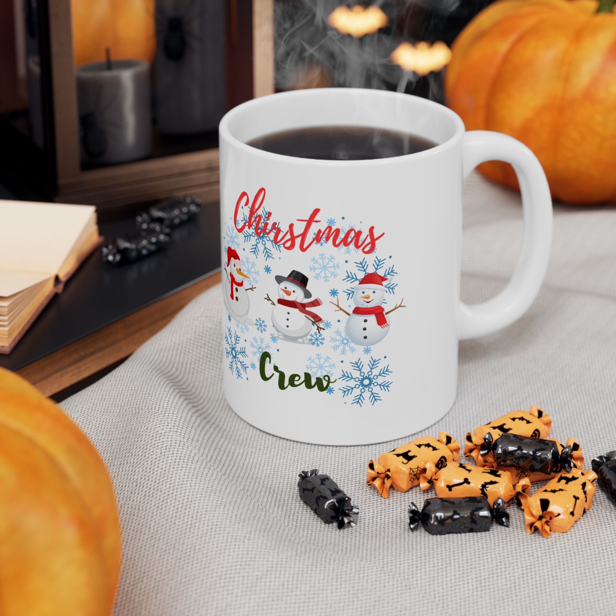Christmas Crew Ceramic Mug, (11oz, 15oz)