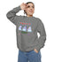 Frosty Party Unisex Garment-Dyed Sweatshirt