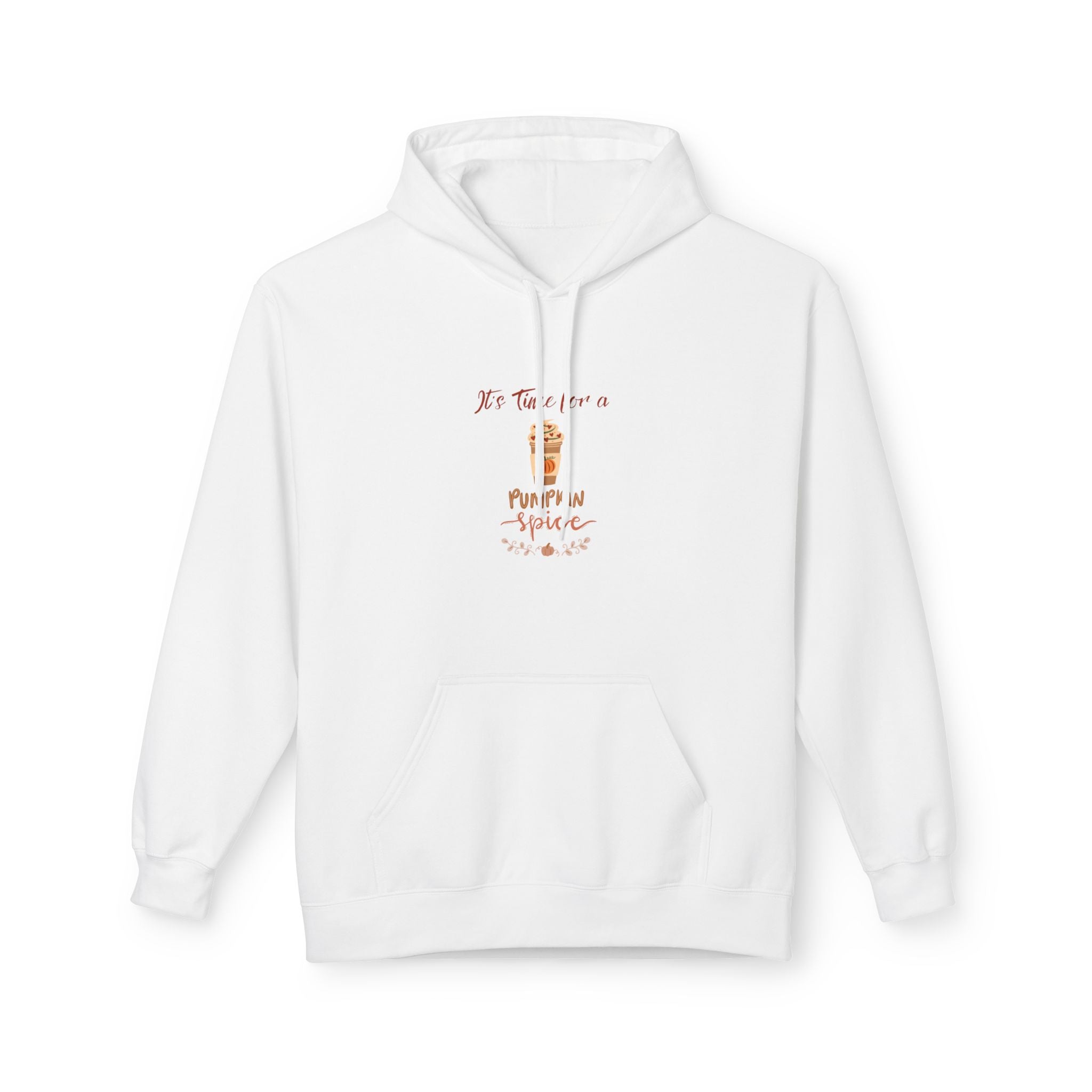 It's Time For A Pumpkin Spice Unisex Midweight Softstyle Fleece Hoodie