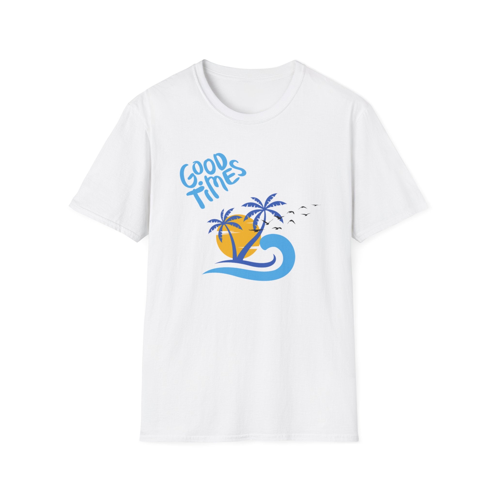 Beach Good Times Unisex Softstyle T-Shirt