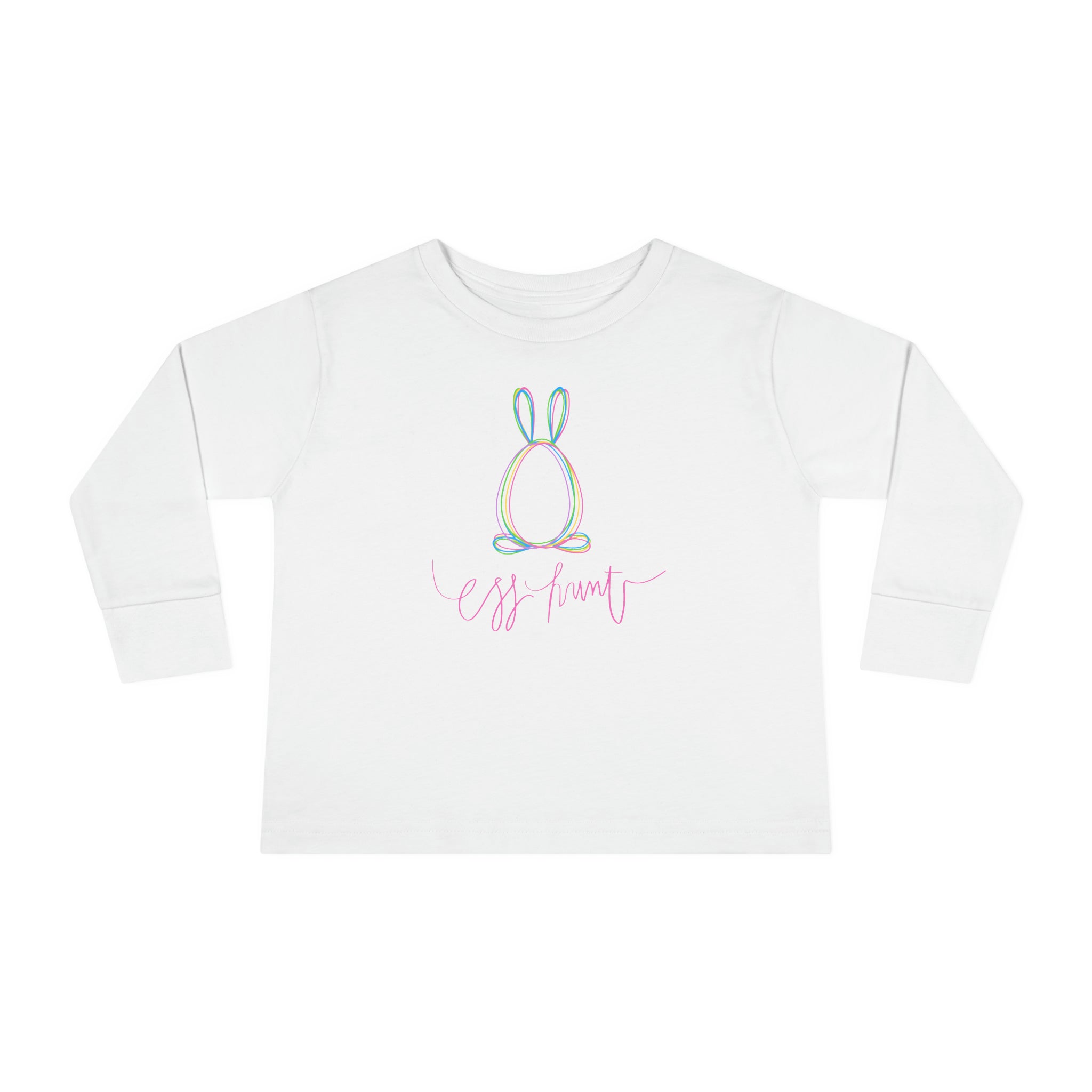 Egg Hunt Toddler Long Sleeve Tee