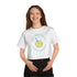 Let's Cheer For An Endless Summer Champion Women's Heritage Cropped T-Shirt